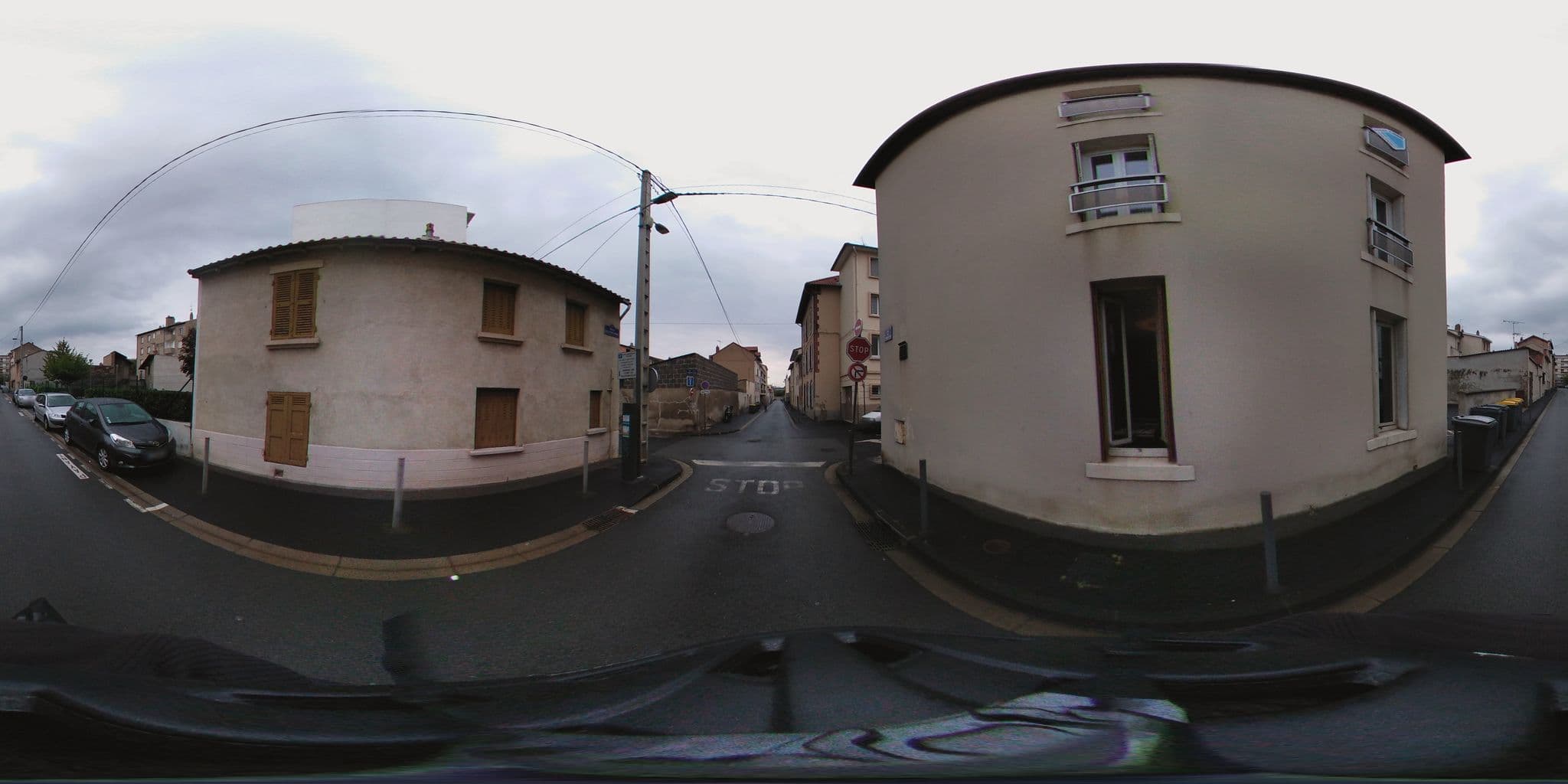Street view near Suite Novotel, Clermont-Ferrand — © simon_geovelo (CC BY-SA · Mapillary)