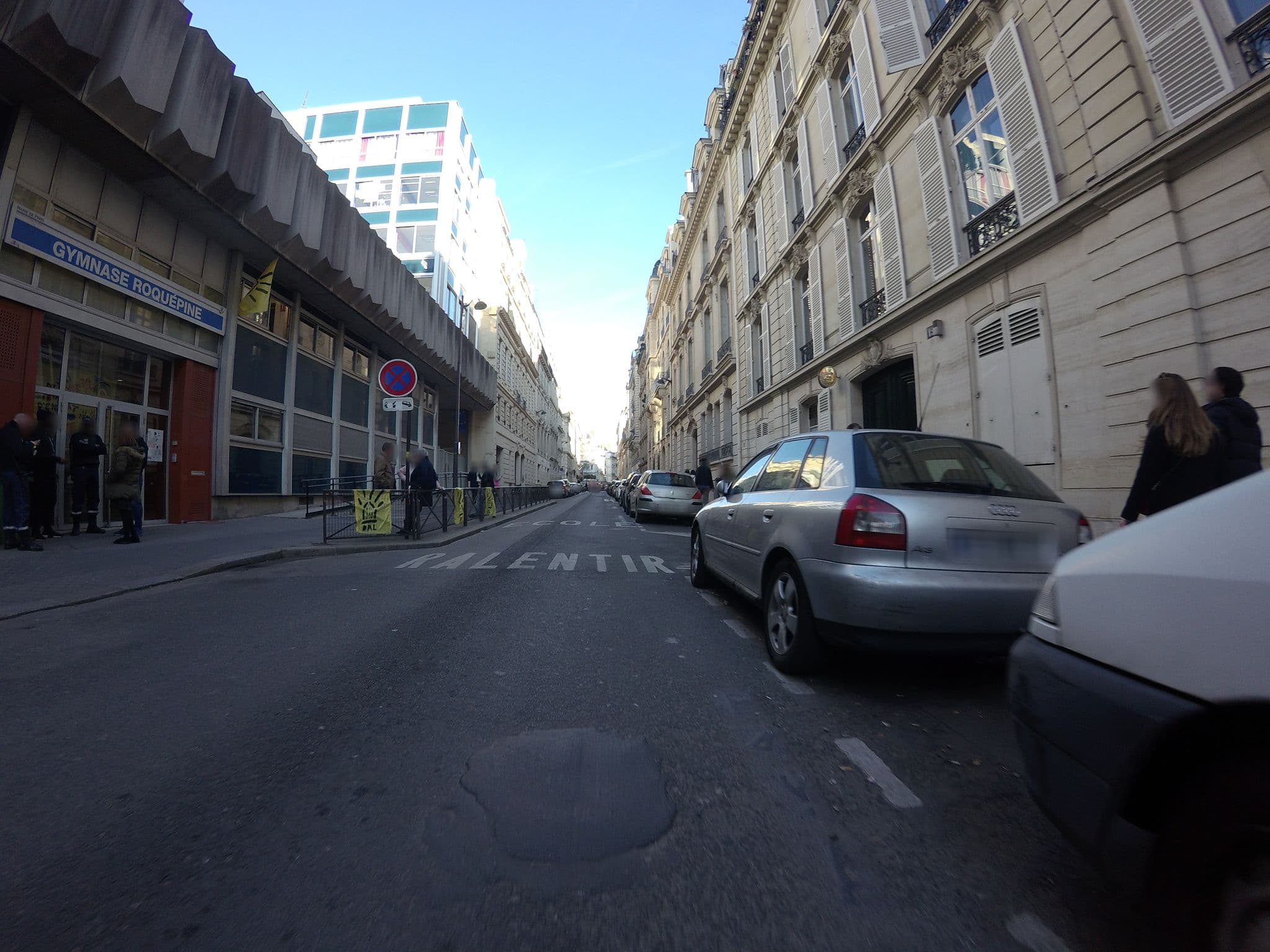 Street view near Le Petit Madeleine, Paris 08 Élysée — © laurentlouf (CC BY-SA · Mapillary)