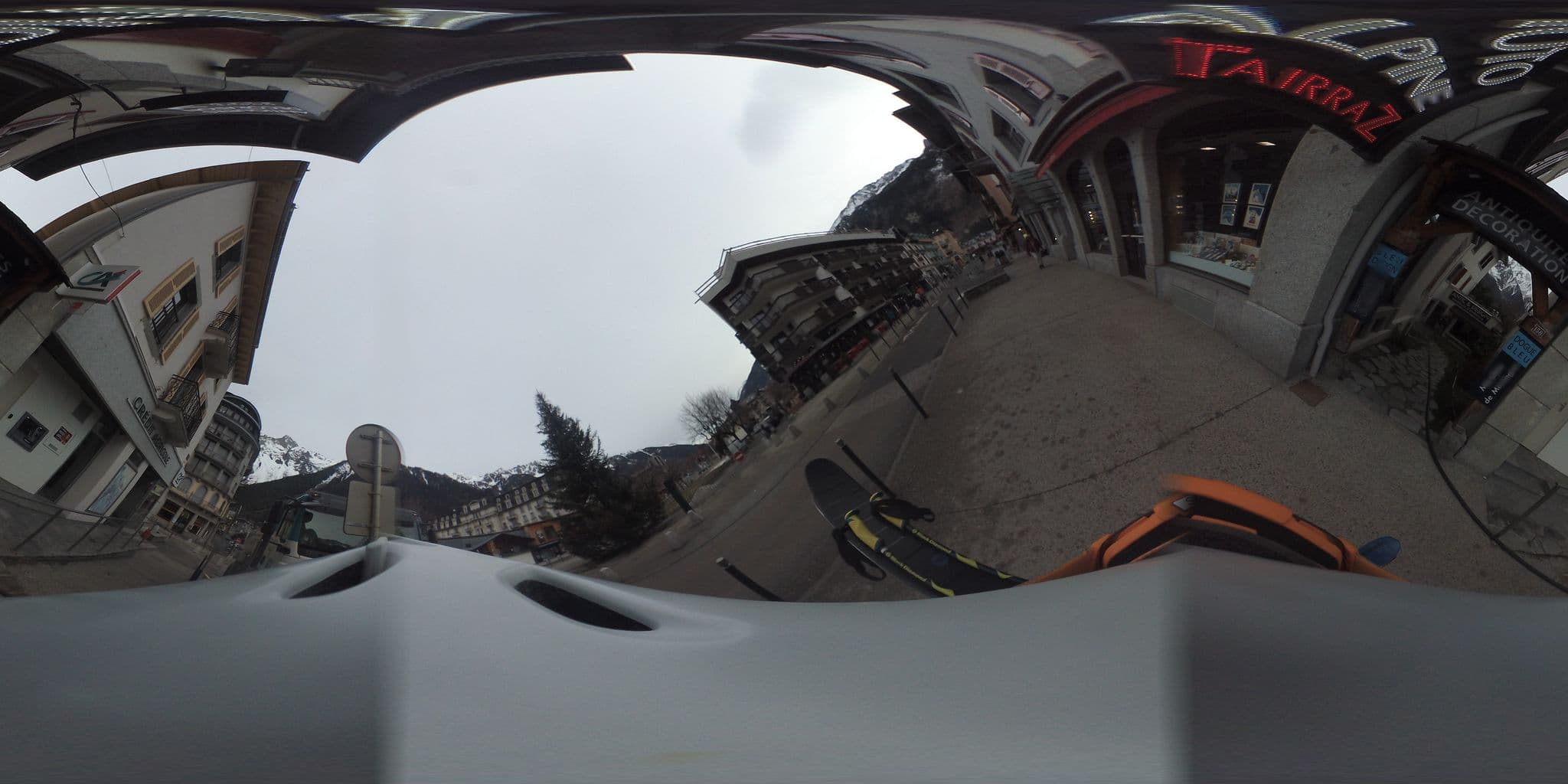 Street view near Appartement Alexandra, Chamonix-Mont-Blanc — © chrisbeddow (CC BY-SA · Mapillary)