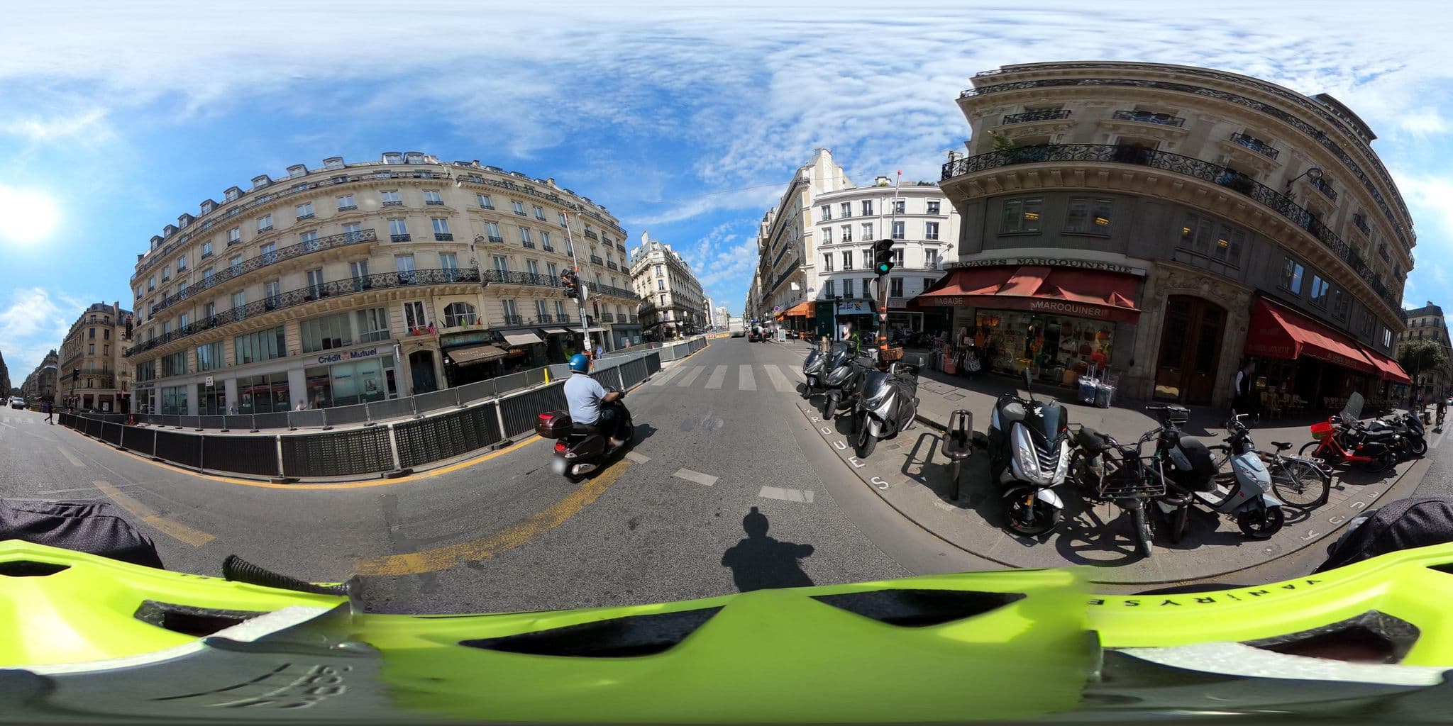 Street view near Grand Hôtel Lafayette, Paris 09 Opéra — © Stefdegreef (CC BY-SA · Mapillary)