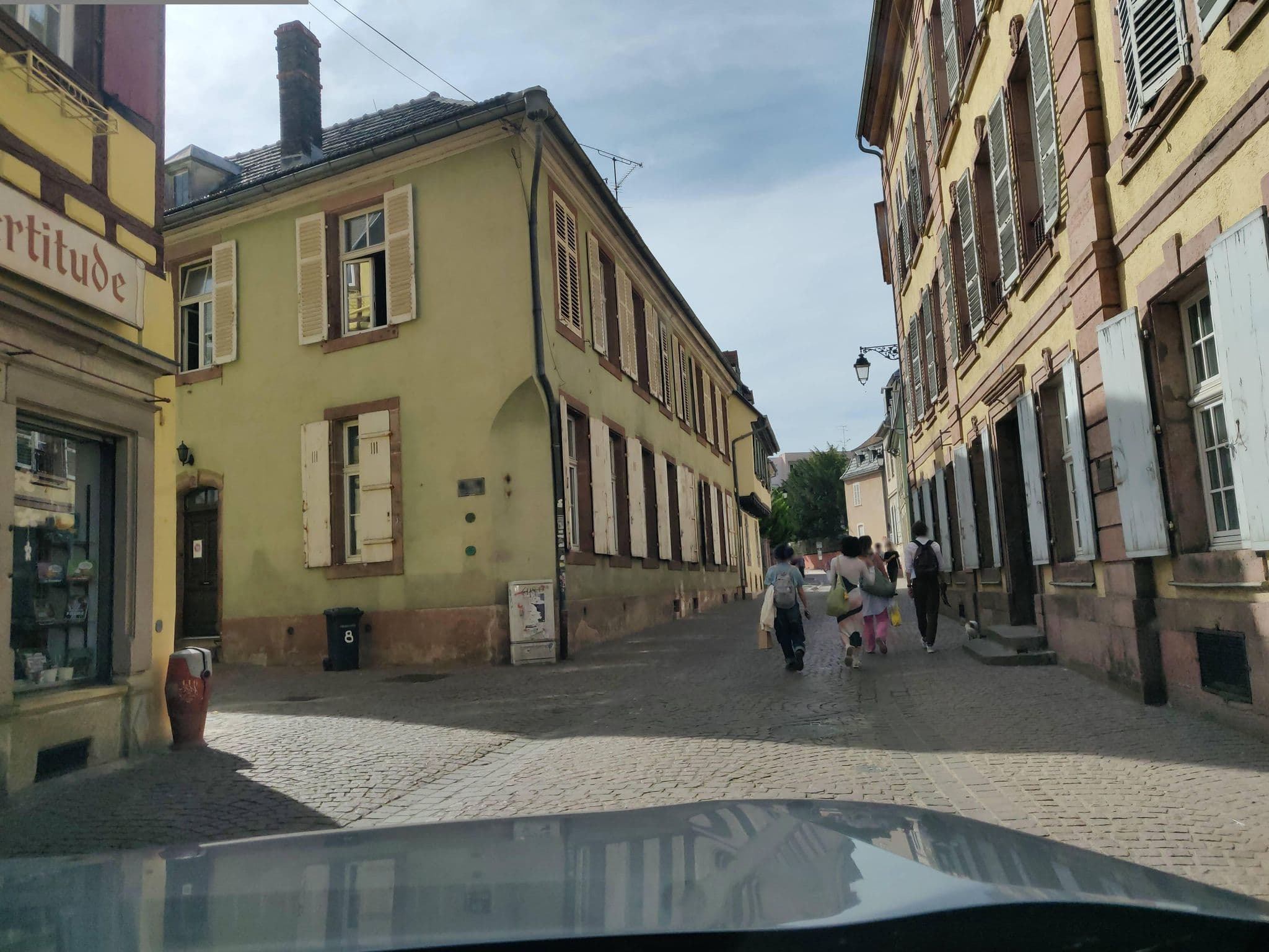 Street view near La Chambre de Bartholdi, Colmar — © Yha1 (CC BY-SA · Mapillary)