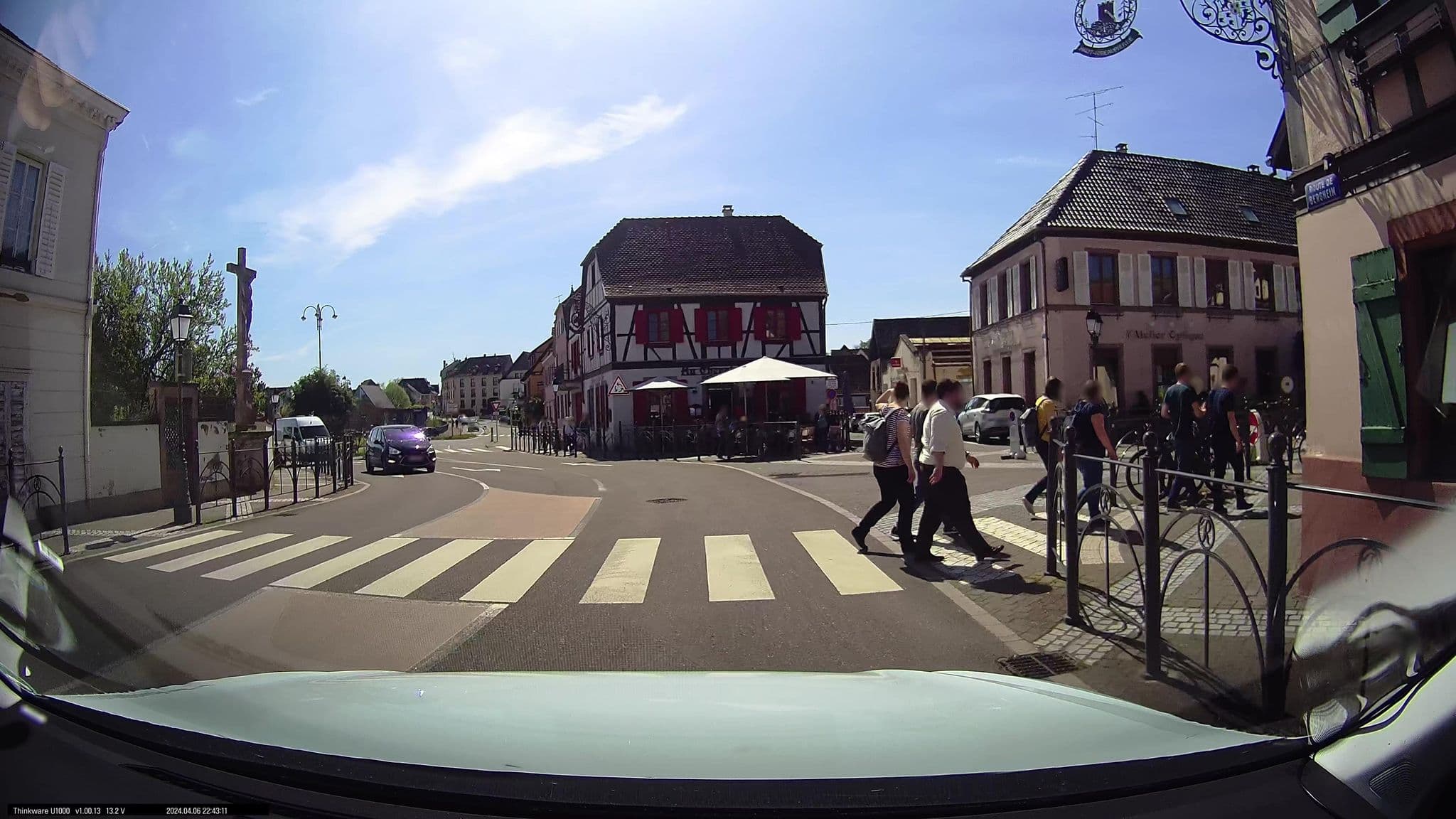 Street view near L' Hôtel & Spa Ribeauville- Haut-Koenigsbourg, Ribeauvillé — © maxim752 (CC BY-SA · Mapillary)
