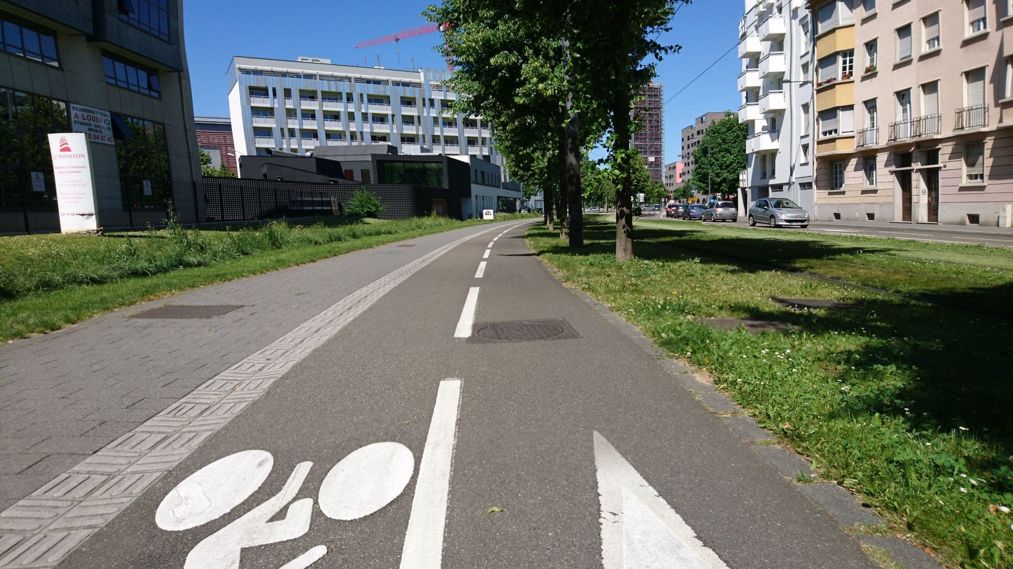 Street view near Syndicat Copropriété le Winston, Strasbourg — © kazing (CC BY-SA · Mapillary)