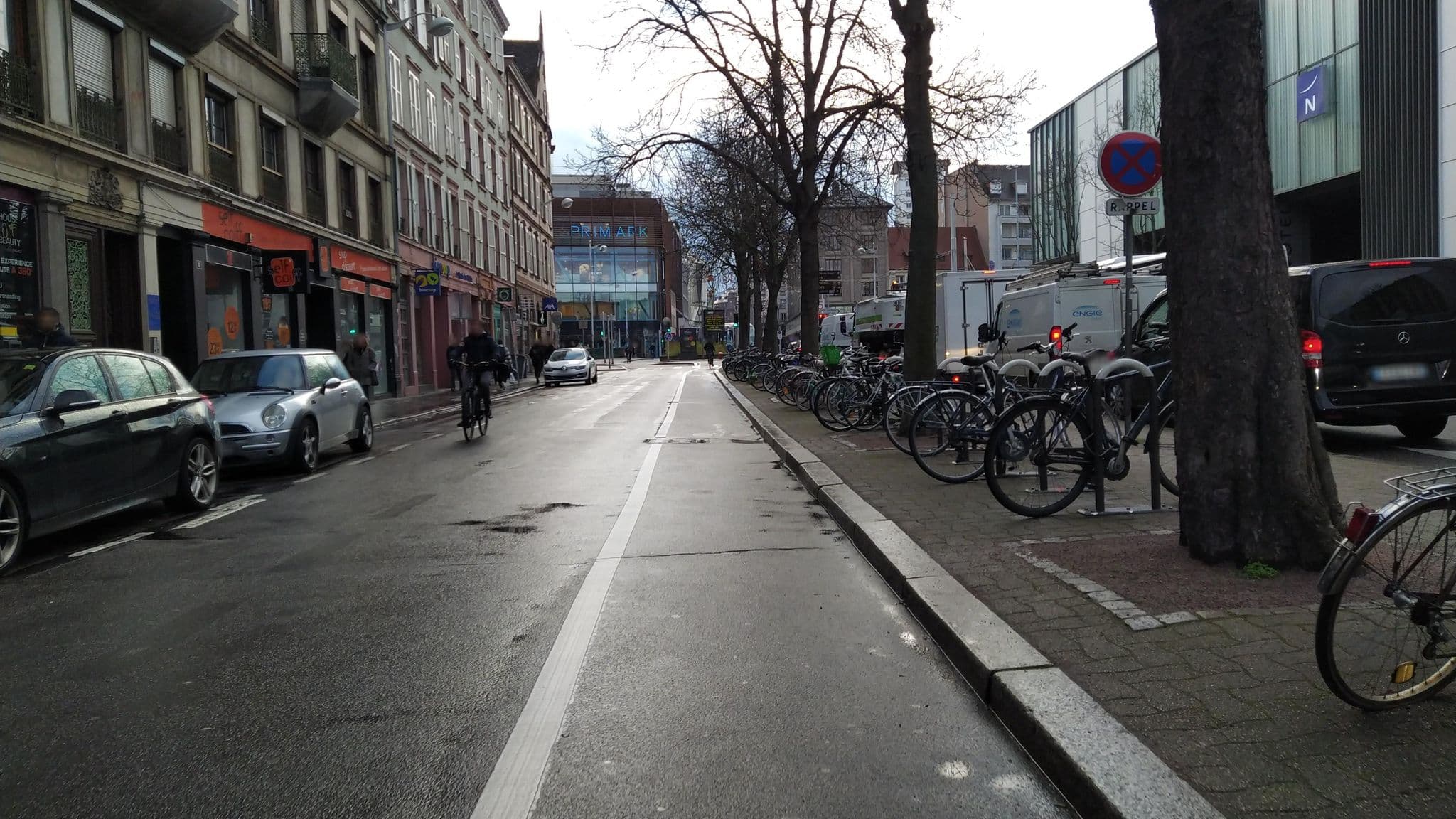 Street view near Novotel Strasbourg Centre Halles, Strasbourg — © BlackWolf54 (CC BY-SA · Mapillary)