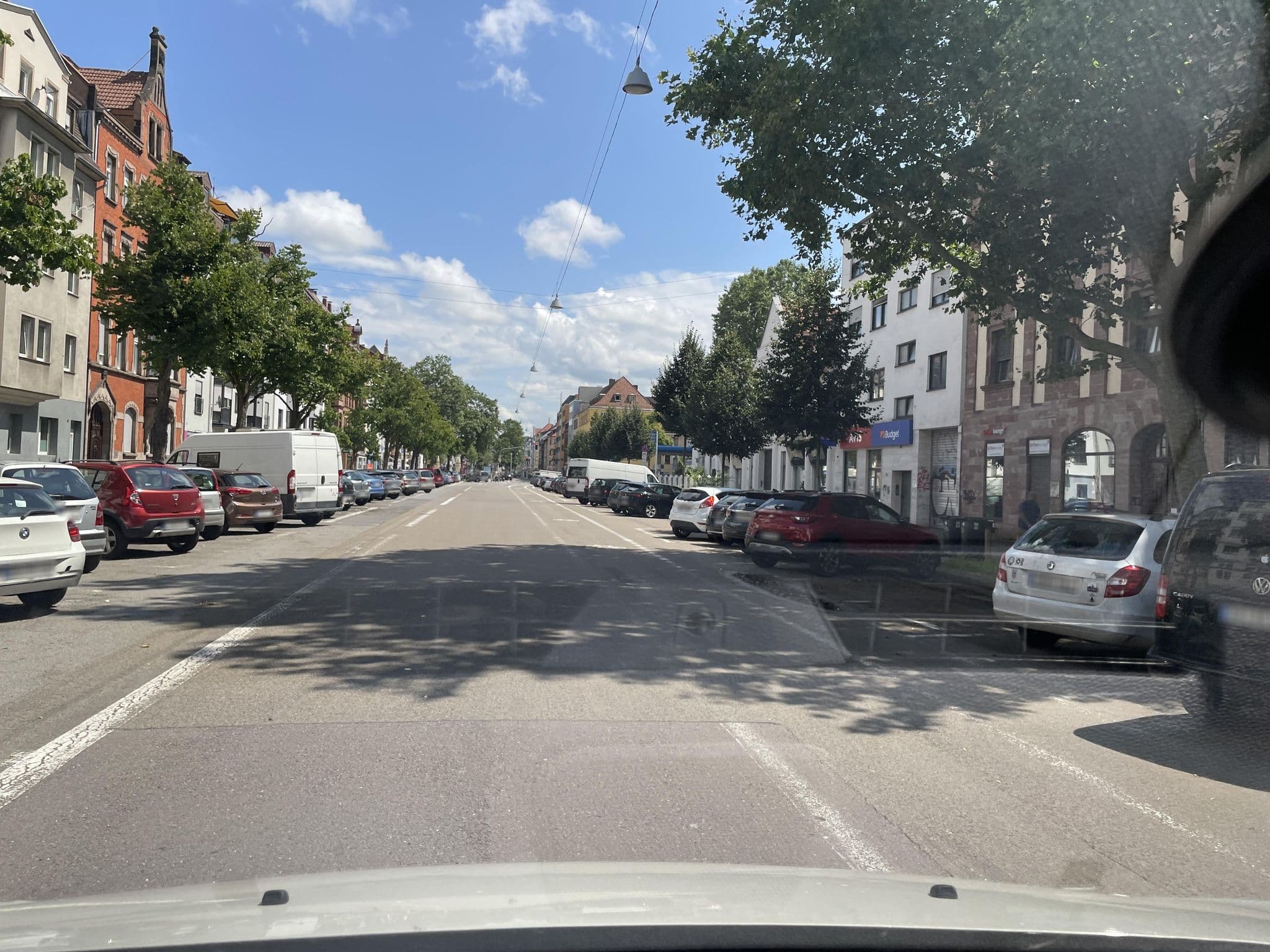 Street view near Hotel Meran Doris Link, Saarbrücken — © tartaros (CC BY-SA · Mapillary)