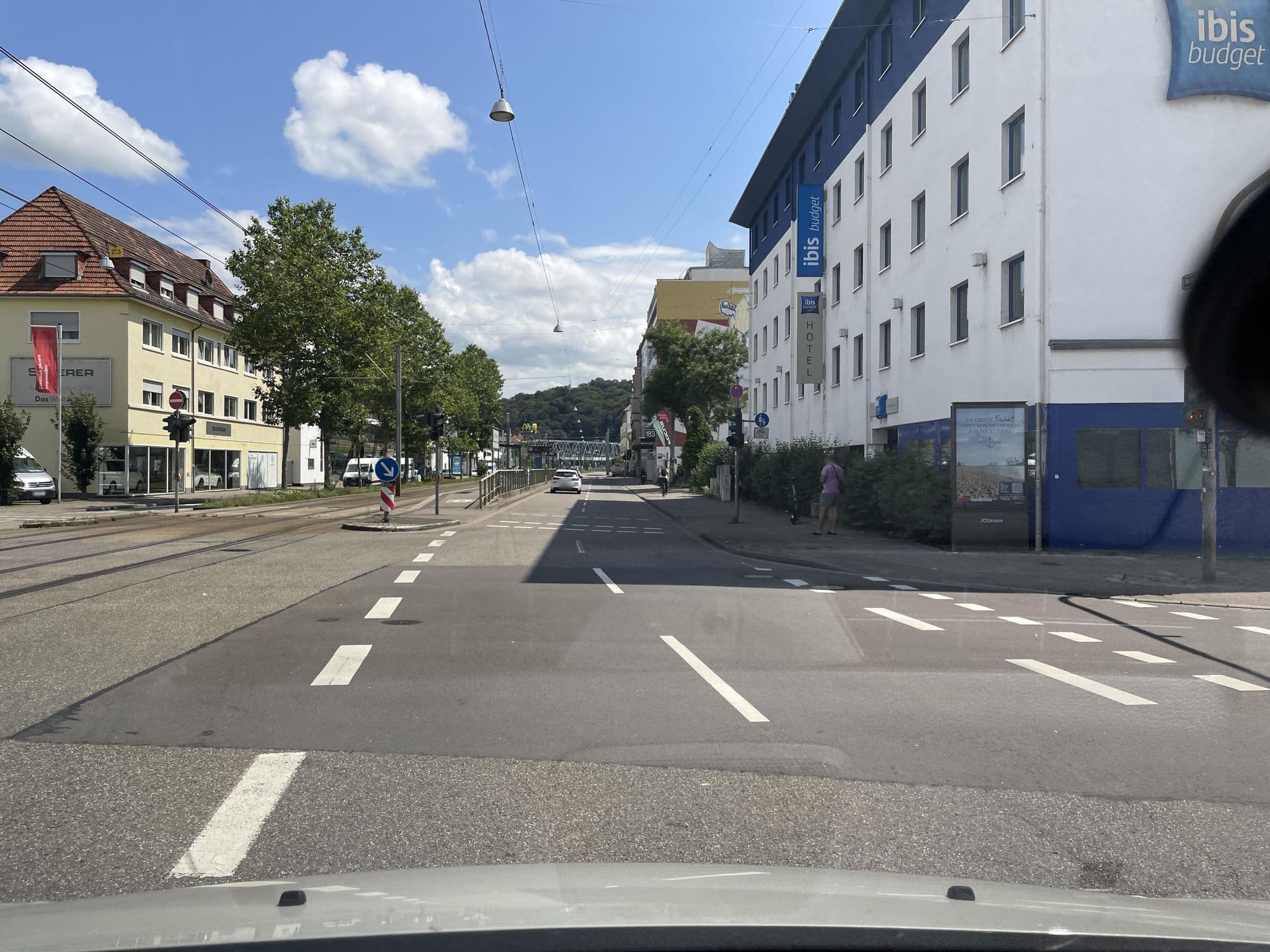 Street view near ibis budget Saarbruecken Ost, Saarbrücken — © tartaros (CC BY-SA · Mapillary)