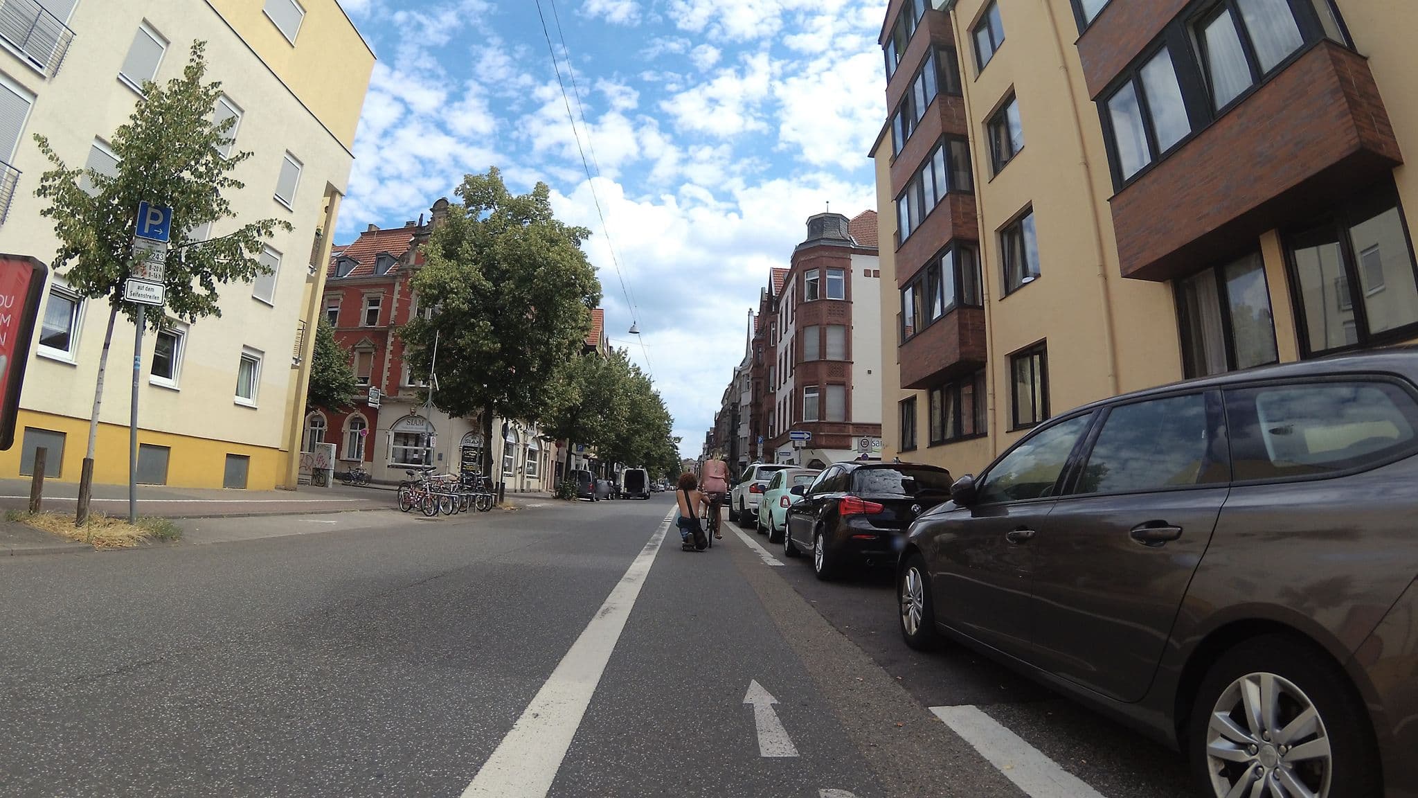 Street view near Nauwieser Apartment, Saarbrücken — © teddy73 (CC BY-SA · Mapillary)
