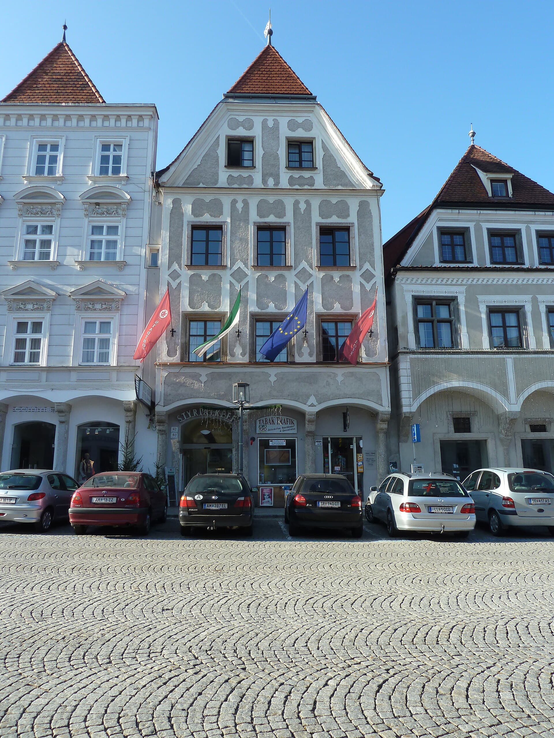 Stadthotel Styria (via Wikimedia Commons, CC BY-SA 3.0 at)