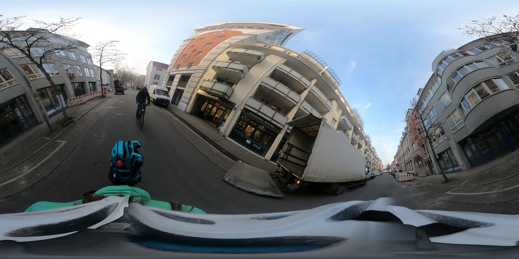 Street view near The Cloud Suite Apartments GmbH & Co, Freiburg — © RicardaH (CC BY-SA · Mapillary)