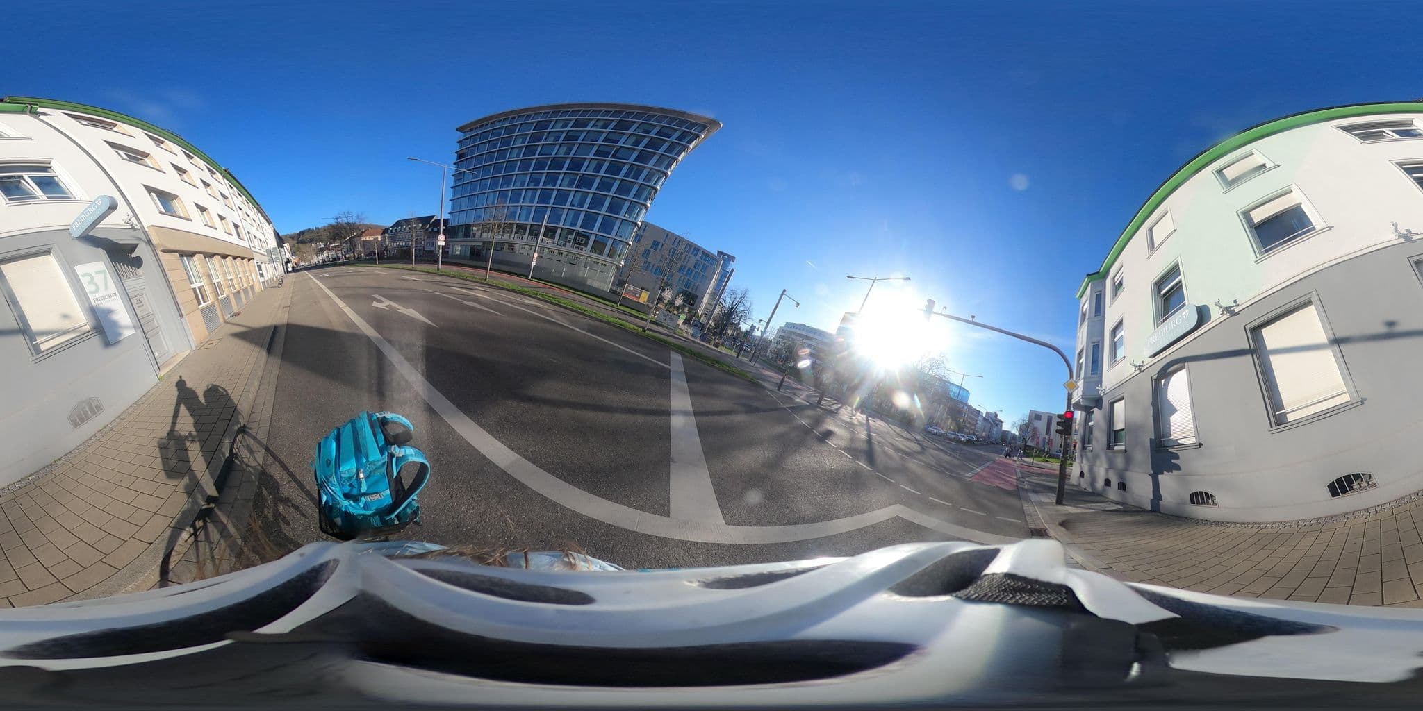 Street view near Wohnen auf Zeit - Innenstadt-Appartements, Freiburg — © RicardaH (CC BY-SA · Mapillary)