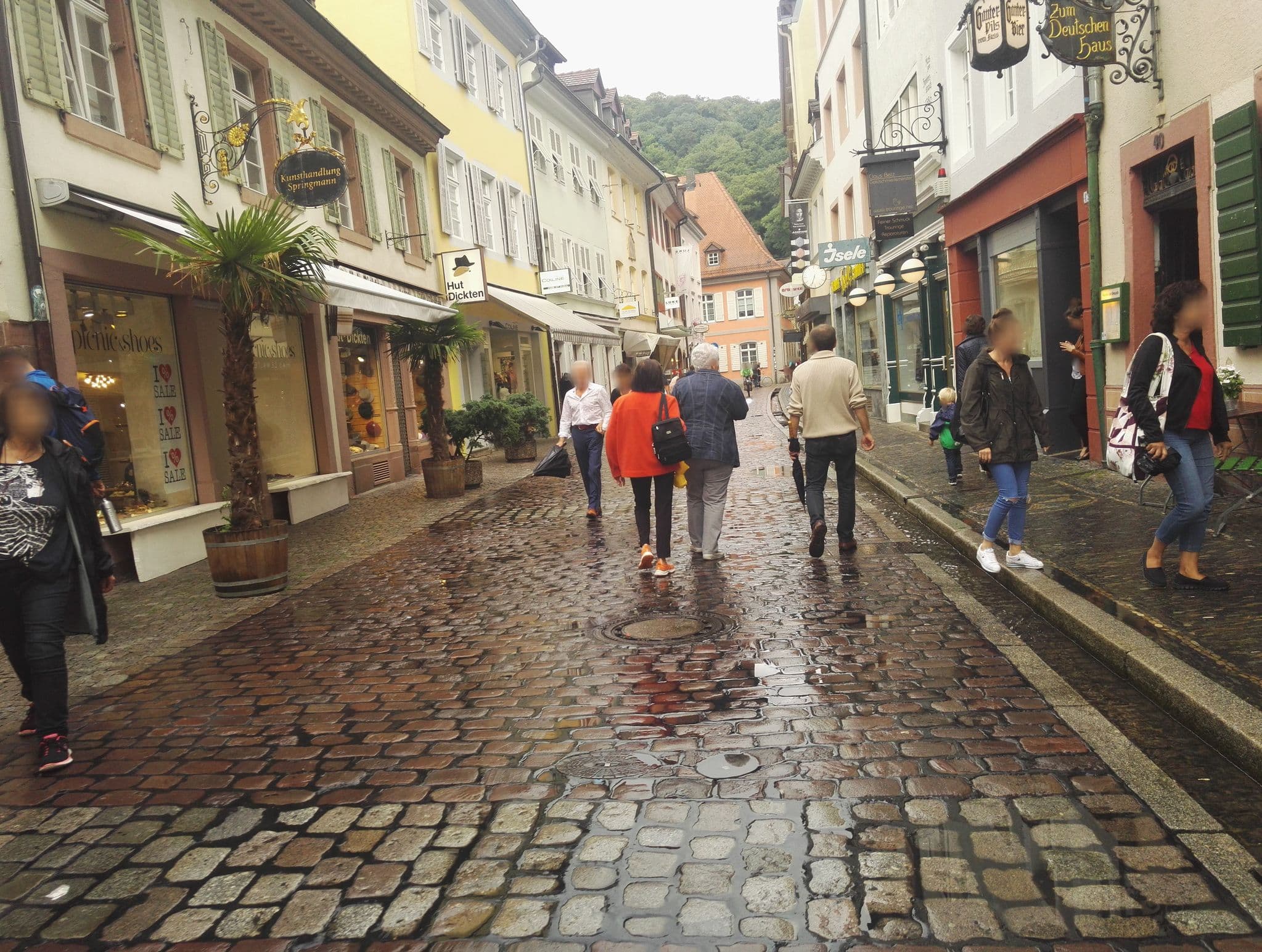 Street view near Penthouse White Russian, Freiburg — © aceini (CC BY-SA · Mapillary)
