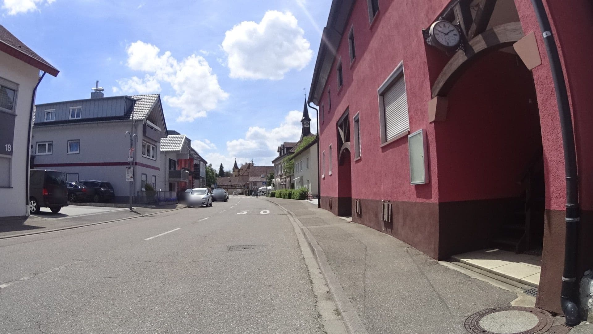 Street view near Gästehaus Hübner, Rust — © ramap (CC BY-SA · Mapillary)