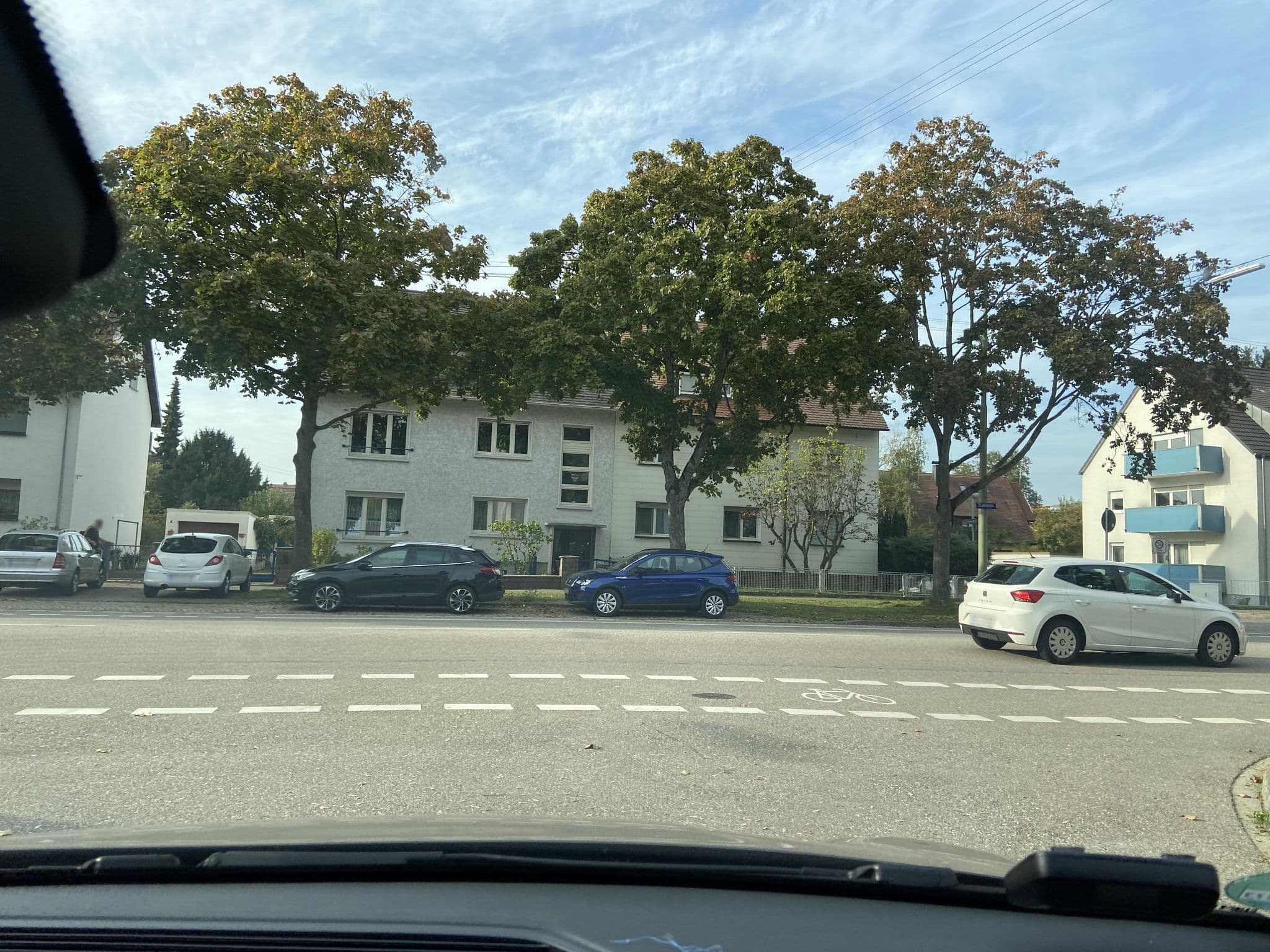 Street view near Gästehaus Windheim, Karlsruhe — © Eraoniel (CC BY-SA · Mapillary)