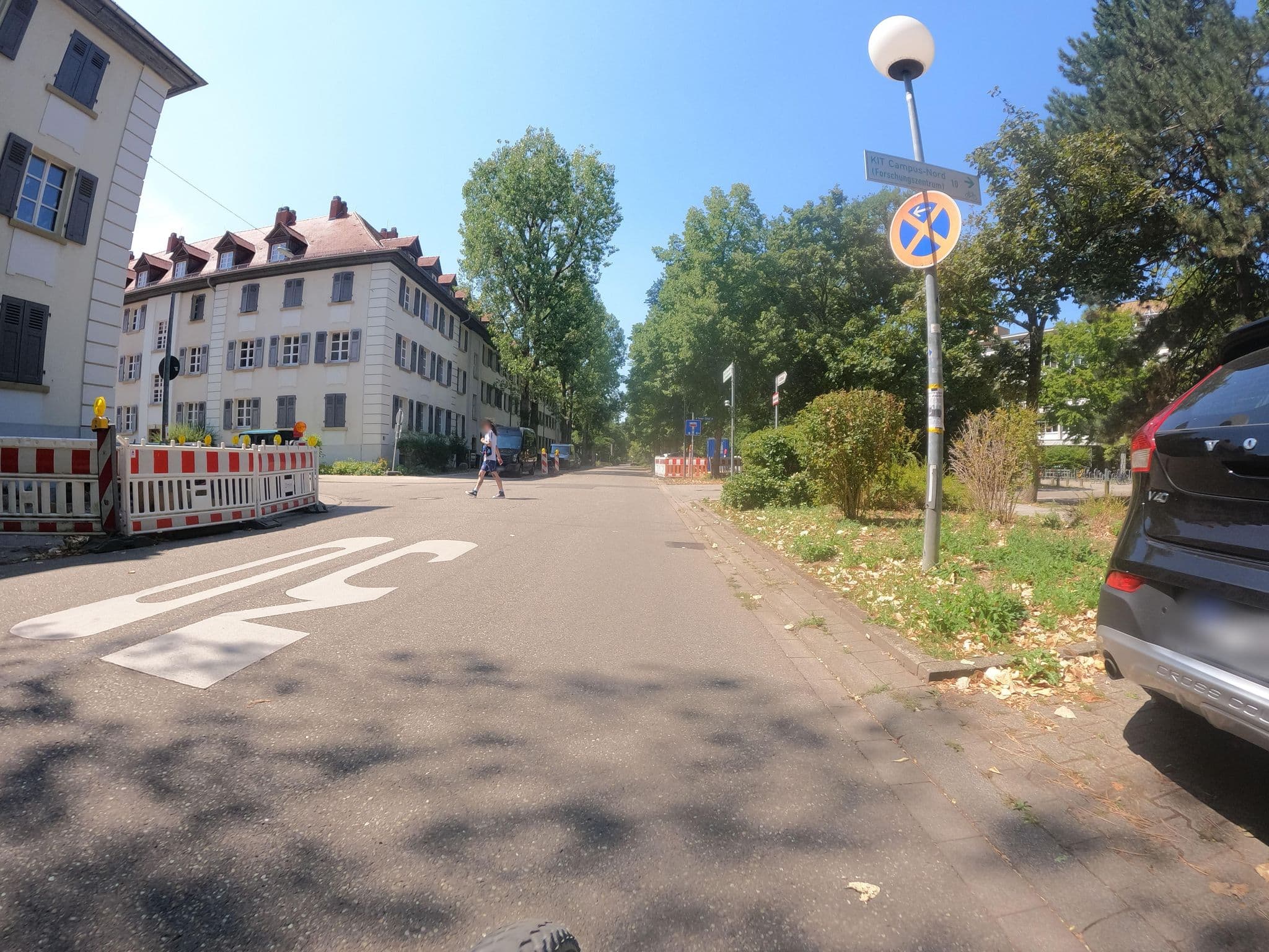 Street view near Gastdozentenhaus Karlsruhe, Karlsruhe — © mathe-hilde (CC BY-SA · Mapillary)