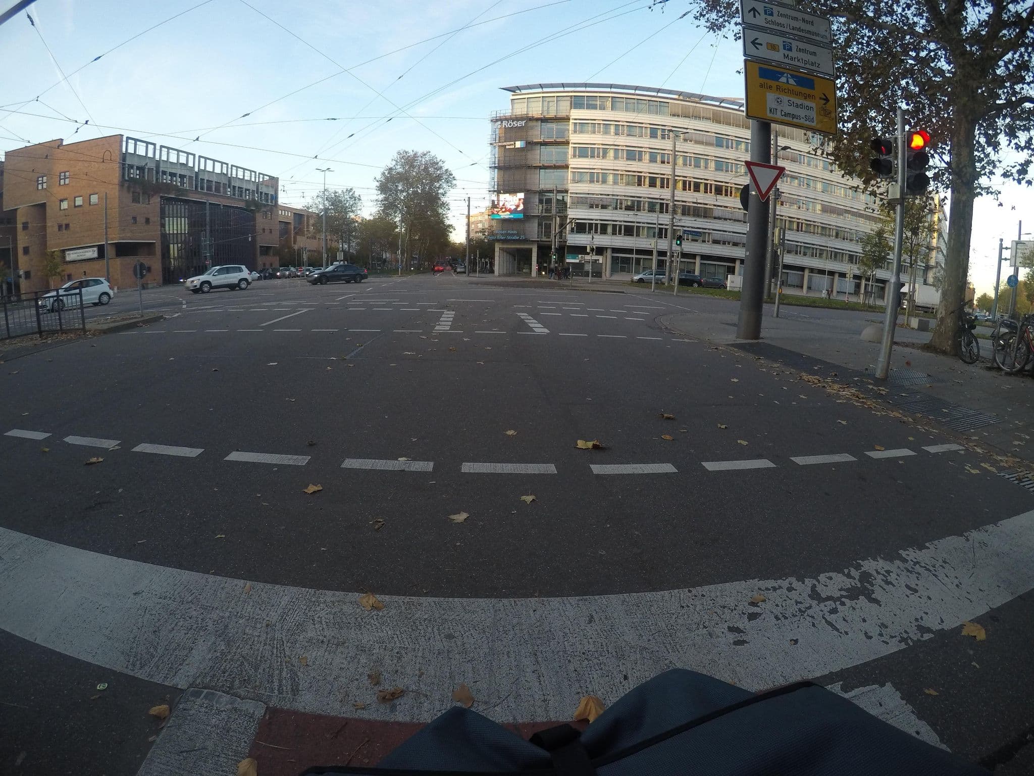 Street view near ACHAT Plaza Karlsruhe, Karlsruhe — © mfa (CC BY-SA · Mapillary)