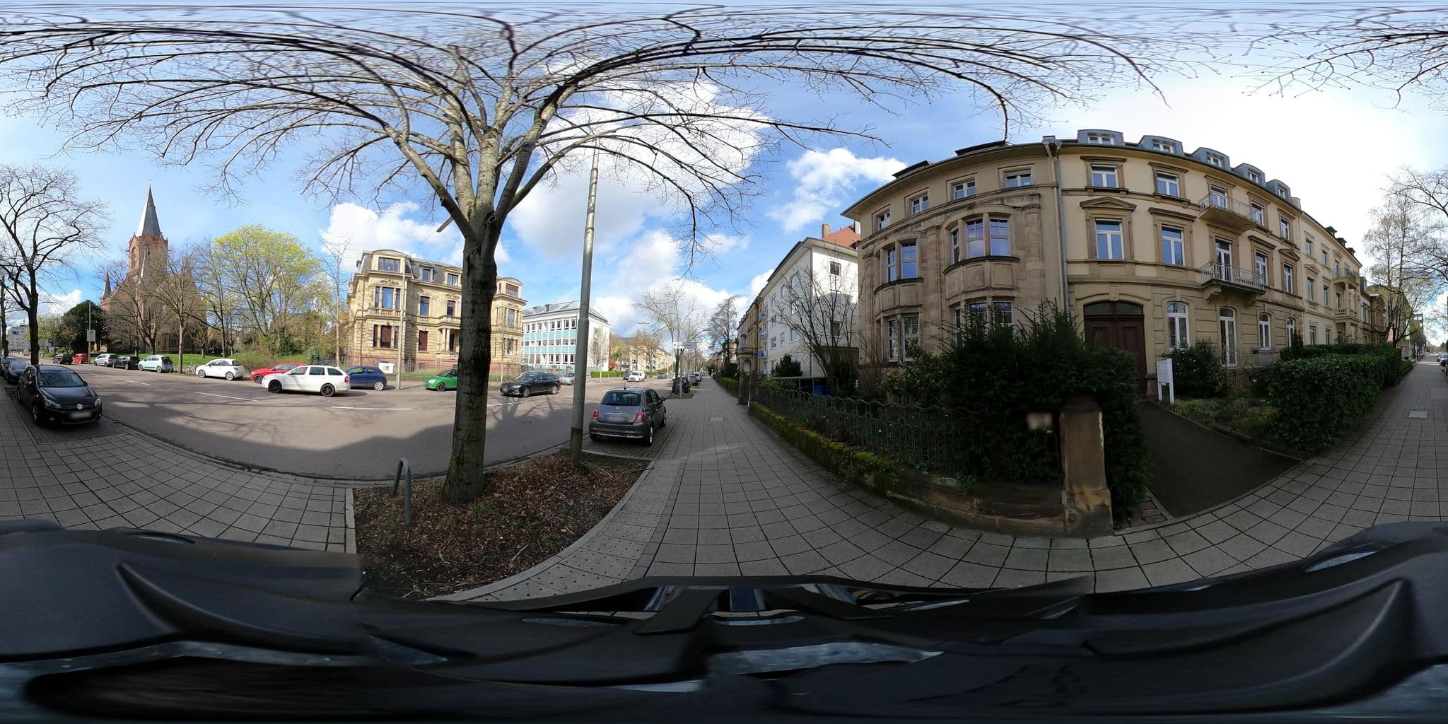 Street view near Supper Tatjana Rentenberaterin, Karlsruhe — © artemis (CC BY-SA · Mapillary)