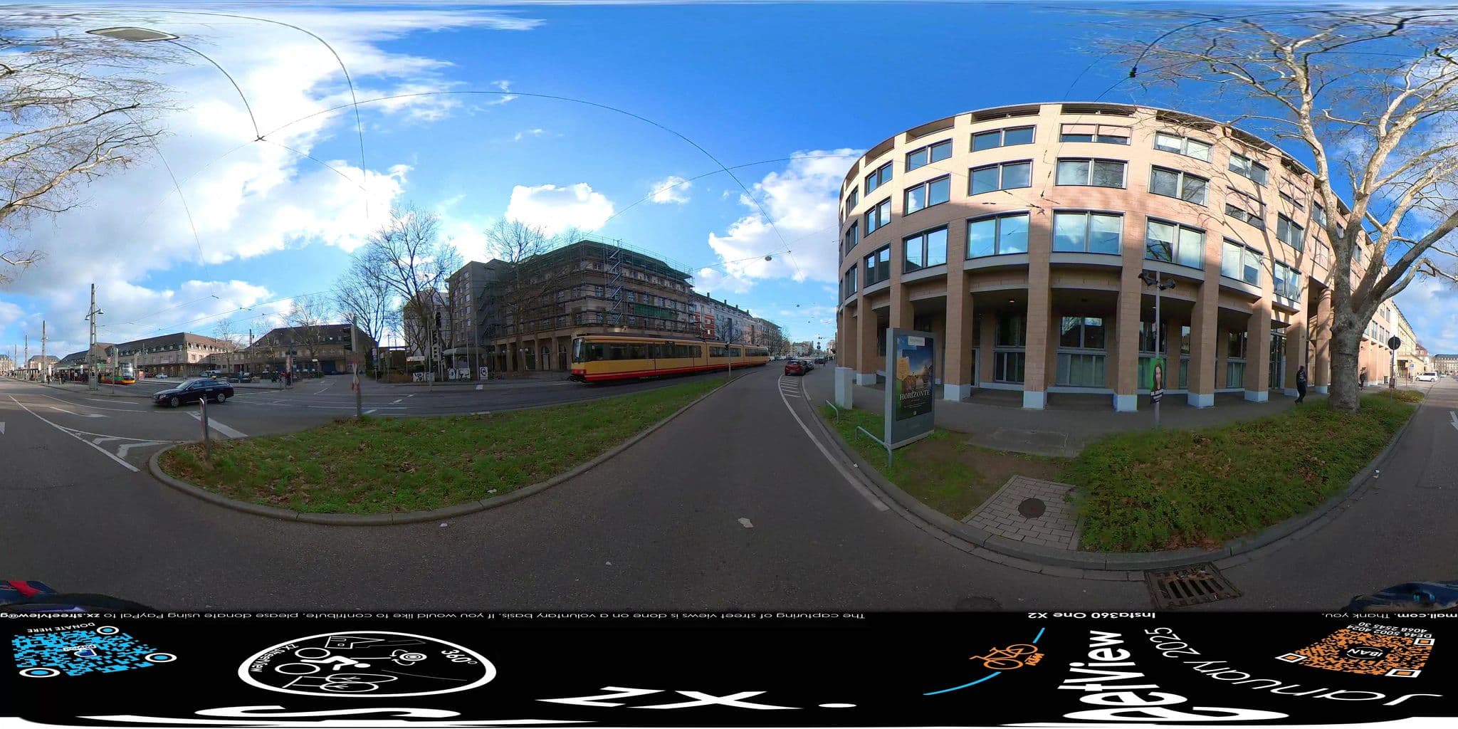 Street view near Hotel Residenz, Karlsruhe — © ZXStreetview (CC BY-SA · Mapillary)