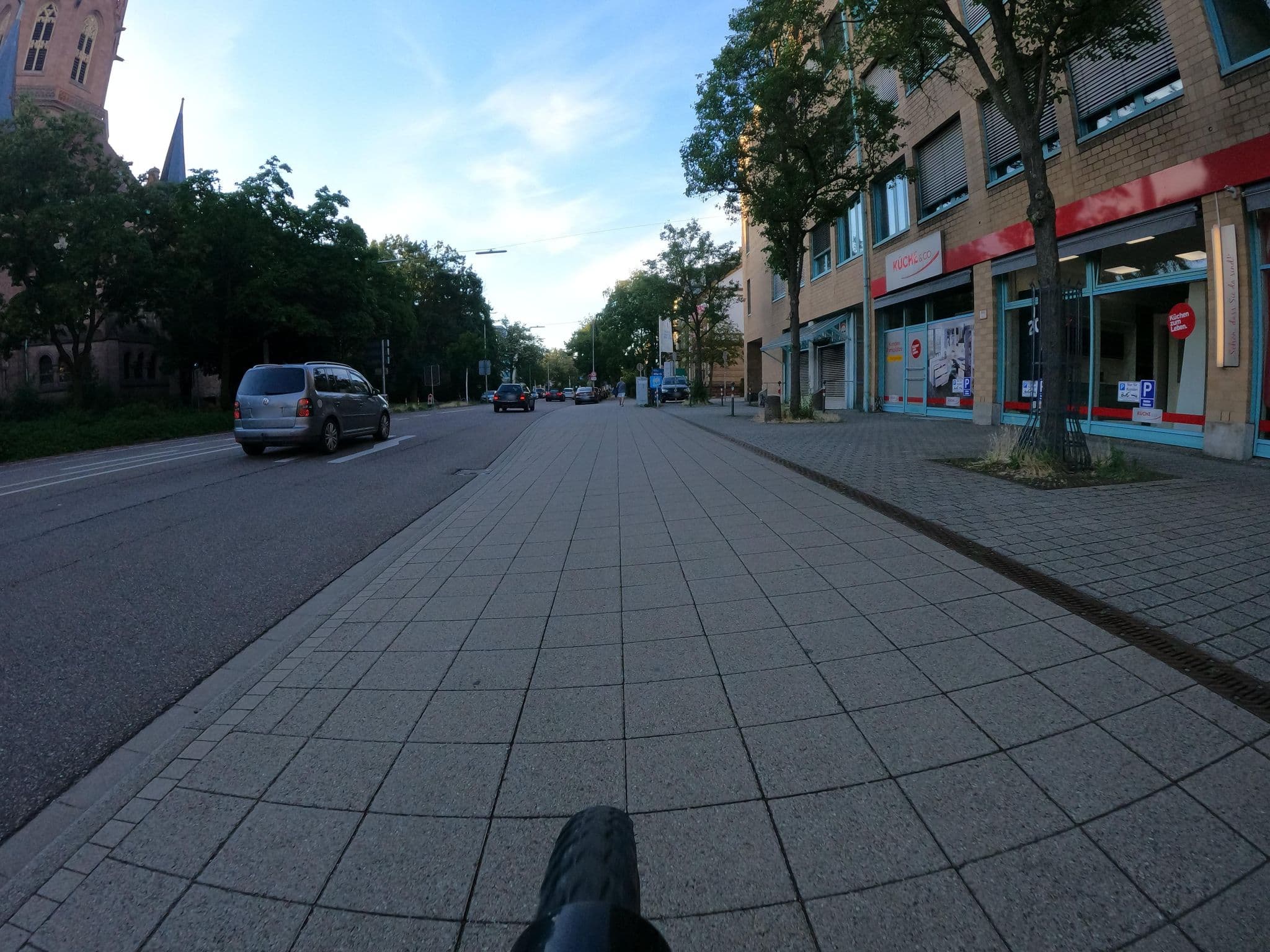 Street view near KIT Gästehaus, Karlsruhe — © mathe-hilde (CC BY-SA · Mapillary)