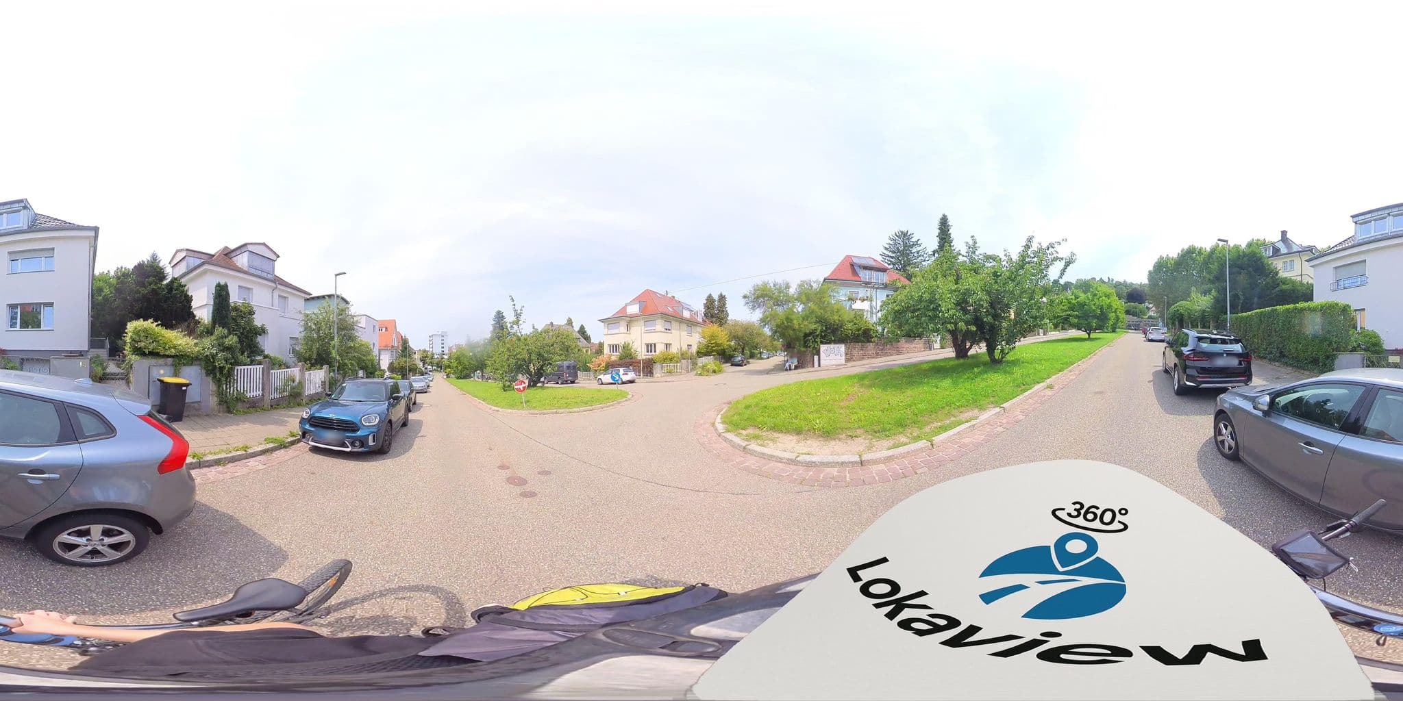 Street view near Bed & Breakfast Braig/Huber, Karlsruhe — © Lokaview (CC BY-SA · Mapillary)