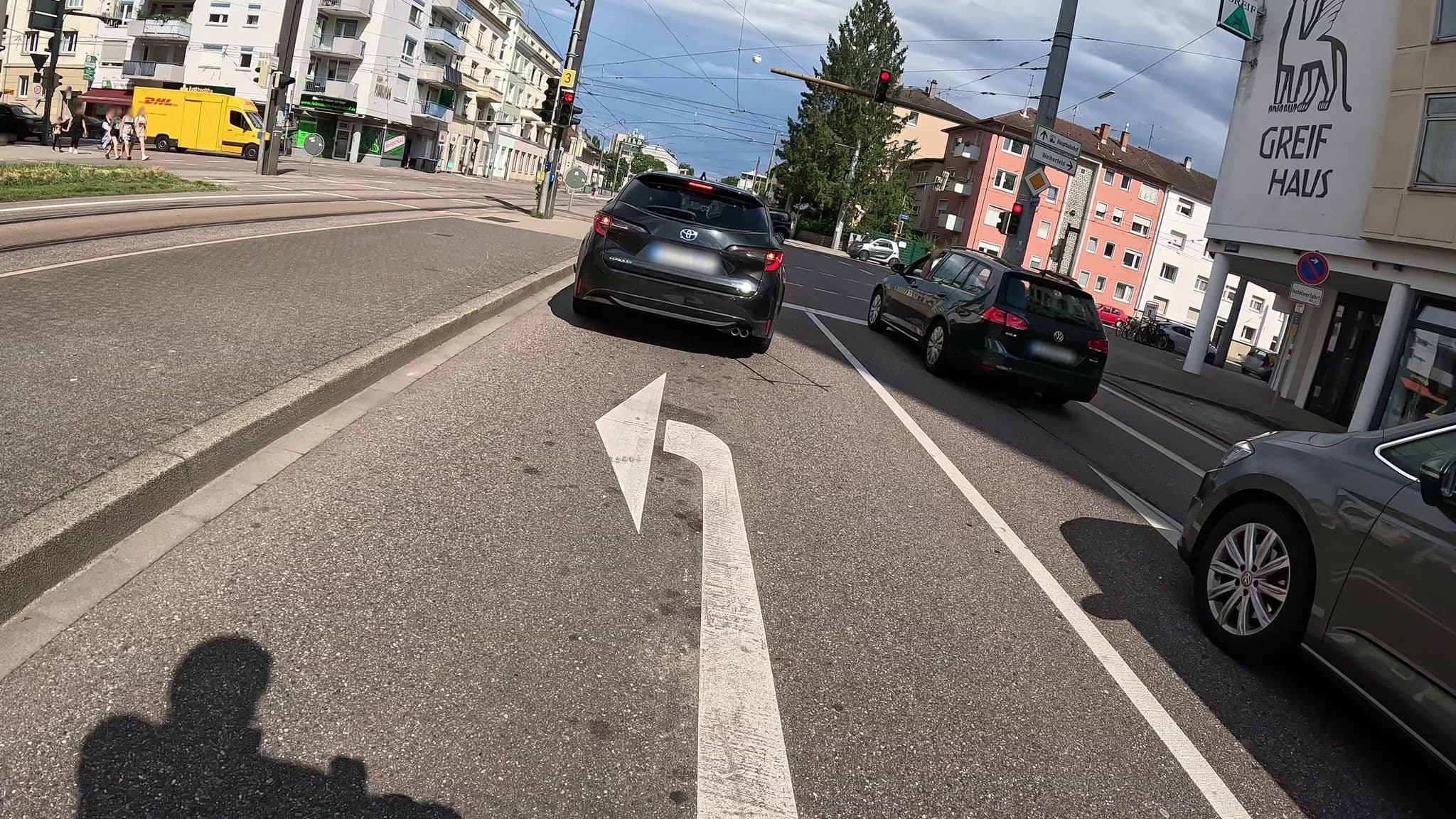 Street view near Novum Hotel Greif Karlsruhe, Karlsruhe — © marwe (CC BY-SA · Mapillary)