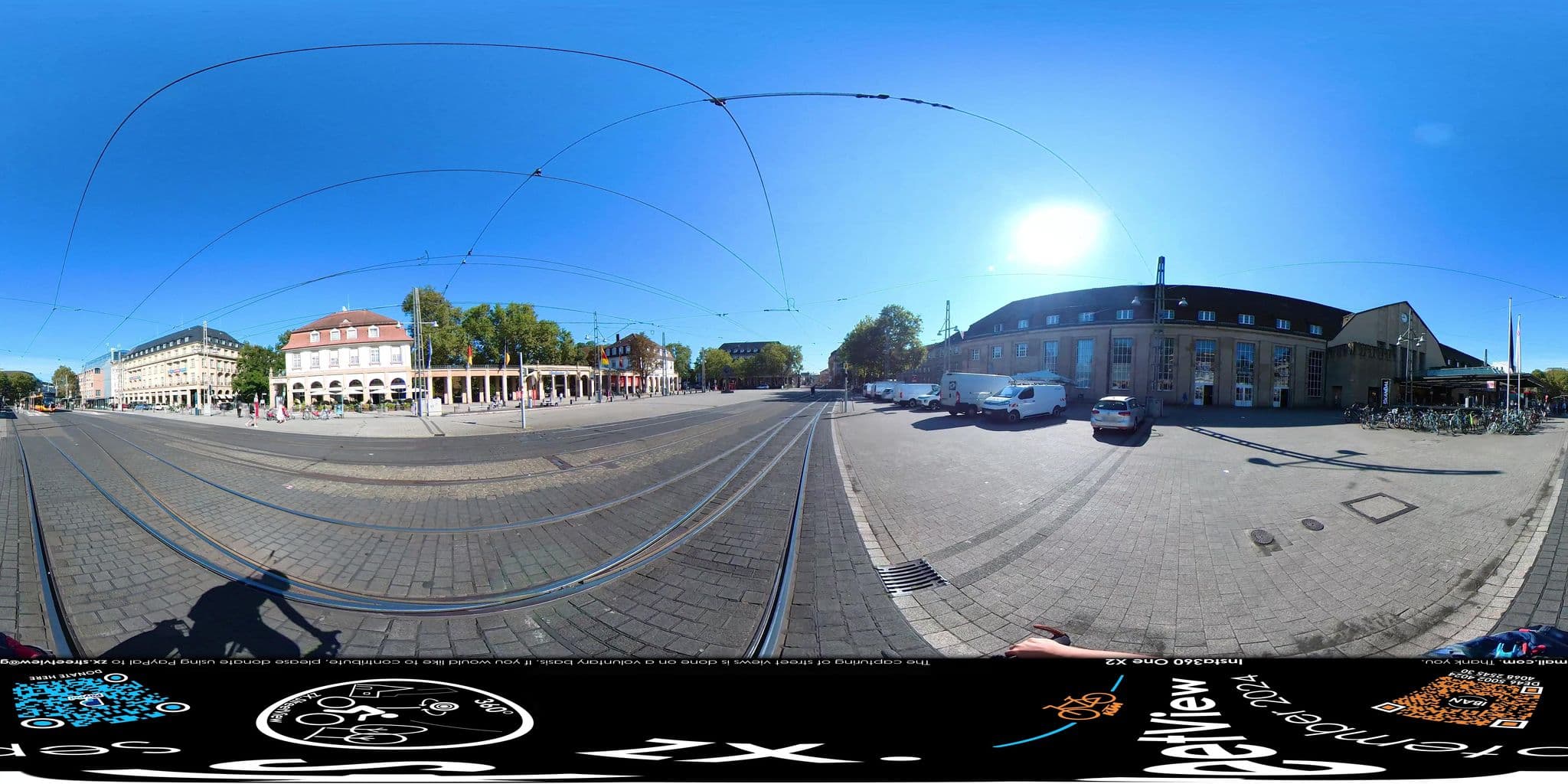 Street view near Hotel Löwe, Karlsruhe — © ZXStreetview (CC BY-SA · Mapillary)