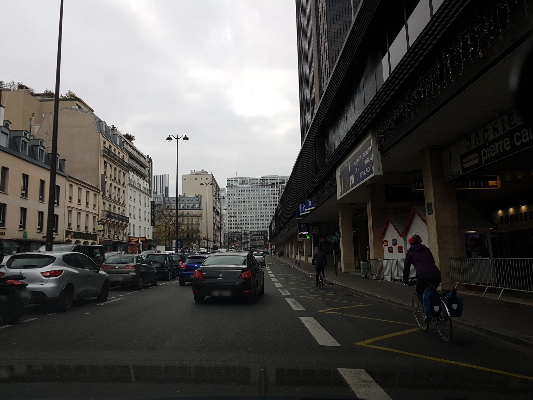 Street view near Relais Moncey, Paris 06 Luxembourg — © fgouget (CC BY-SA · Mapillary)