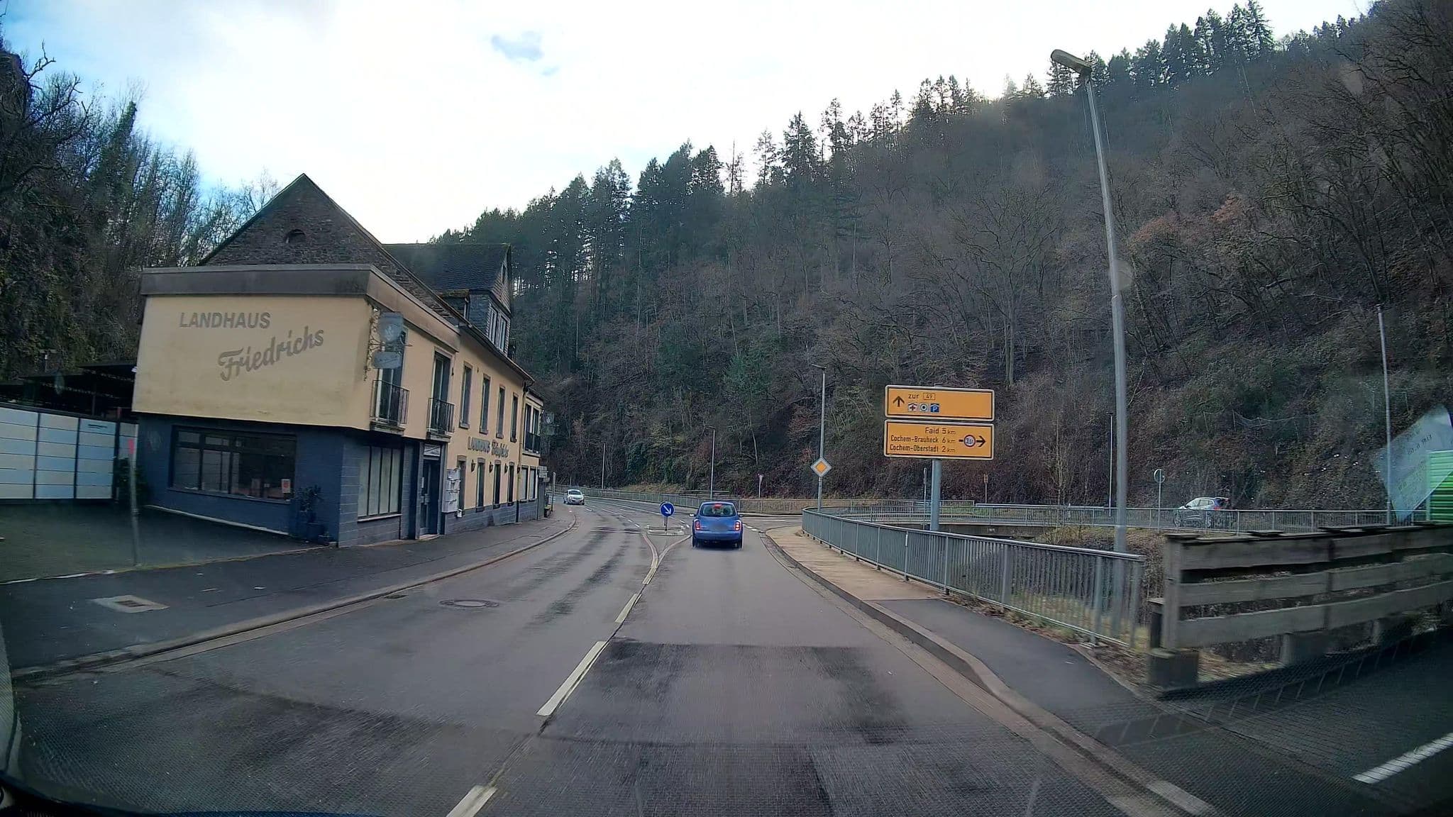 Street view near Friedrichs Landhotel, Cochem — © kalcaaro (CC BY-SA · Mapillary)