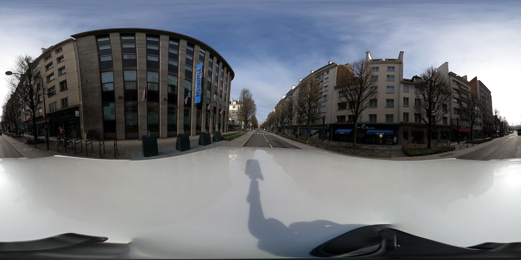 Street view near Le Sévigné, Rennes — © Caramel (CC BY-SA · Mapillary)