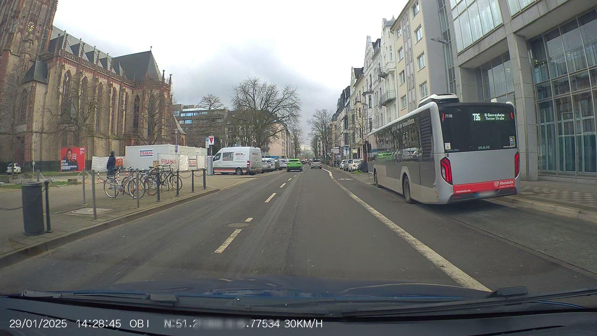 Street view near Inn for Revolutionaries Dusseldorf, Düsseldorf — © markusobi0 (CC BY-SA · Mapillary)