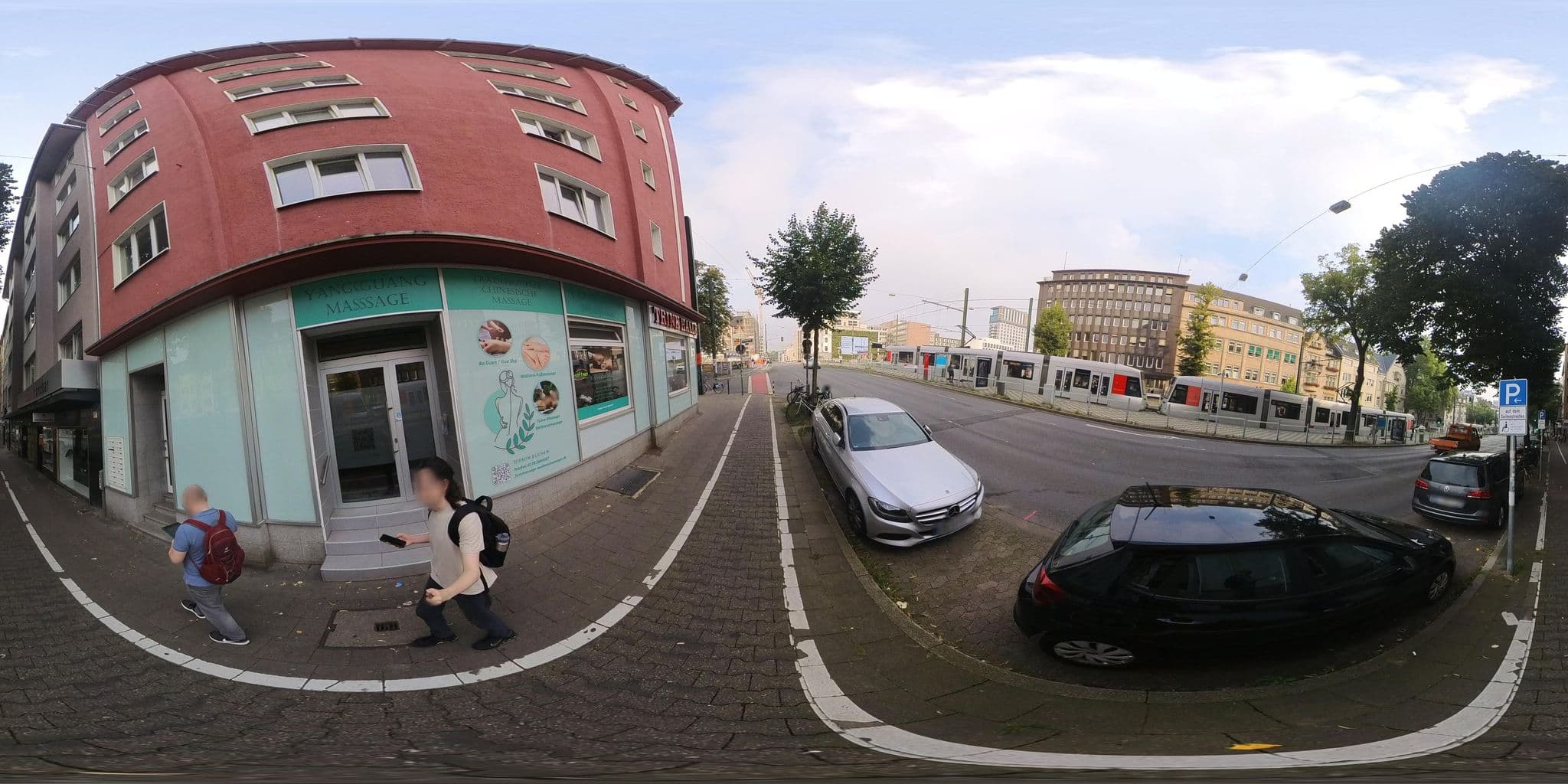 Street view near HCP Hotel-Catering & Personalleasing GmbH, Düsseldorf-Pempelfort — © Hambo (CC BY-SA · Mapillary)
