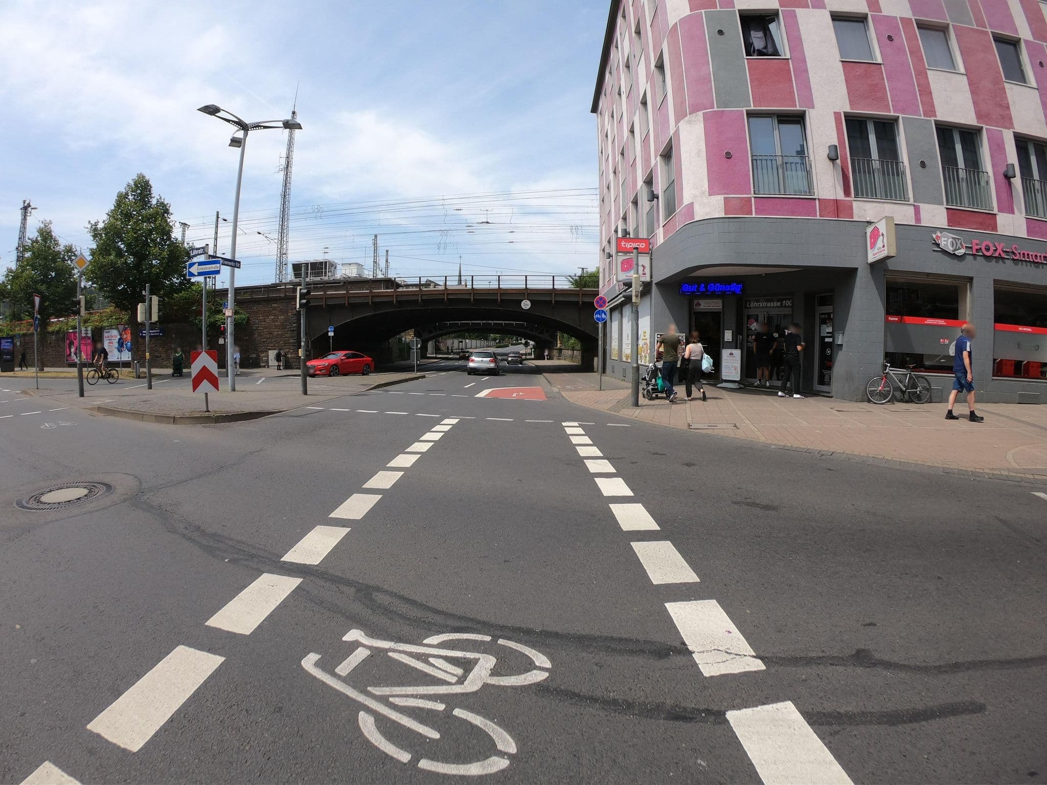 Street view near City Apartments Koblenz, Koblenz — © bernd1960 (CC BY-SA · Mapillary)