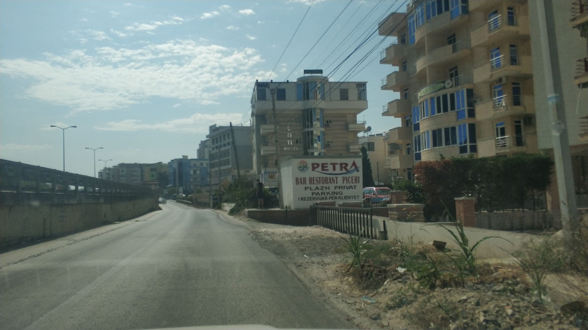 Street view near Alba Resort, Rrashbull — © freddouhelk (CC BY-SA · Mapillary)