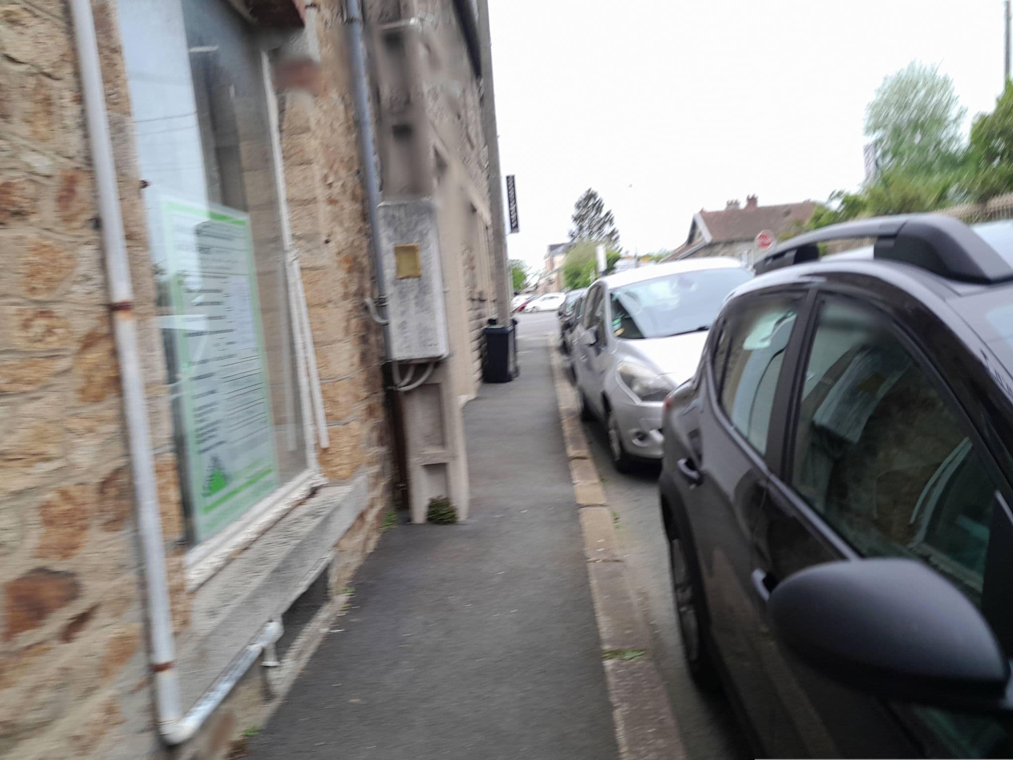 Street view near Hôtel Le XIV, Pontorson — © hautetension08 (CC BY-SA · Mapillary)