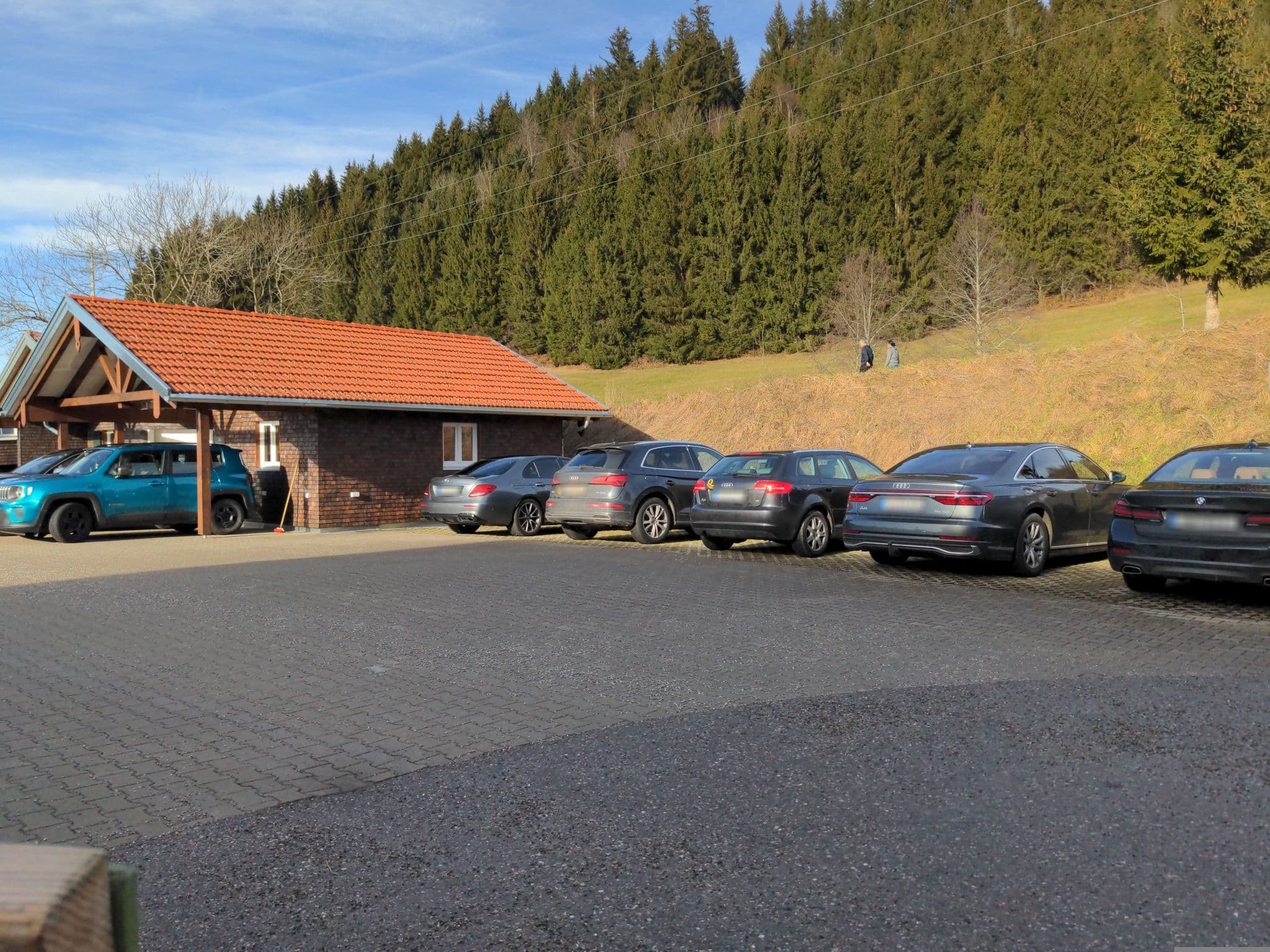 Street view near Haubers Naturresort, Oberstaufen — © spacefish (CC BY-SA · Mapillary)