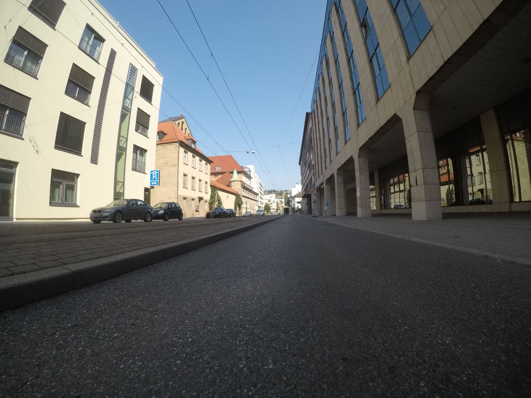 Street view near Maritim Hotel Stuttgart, Stuttgart — © slabby (CC BY-SA · Mapillary)
