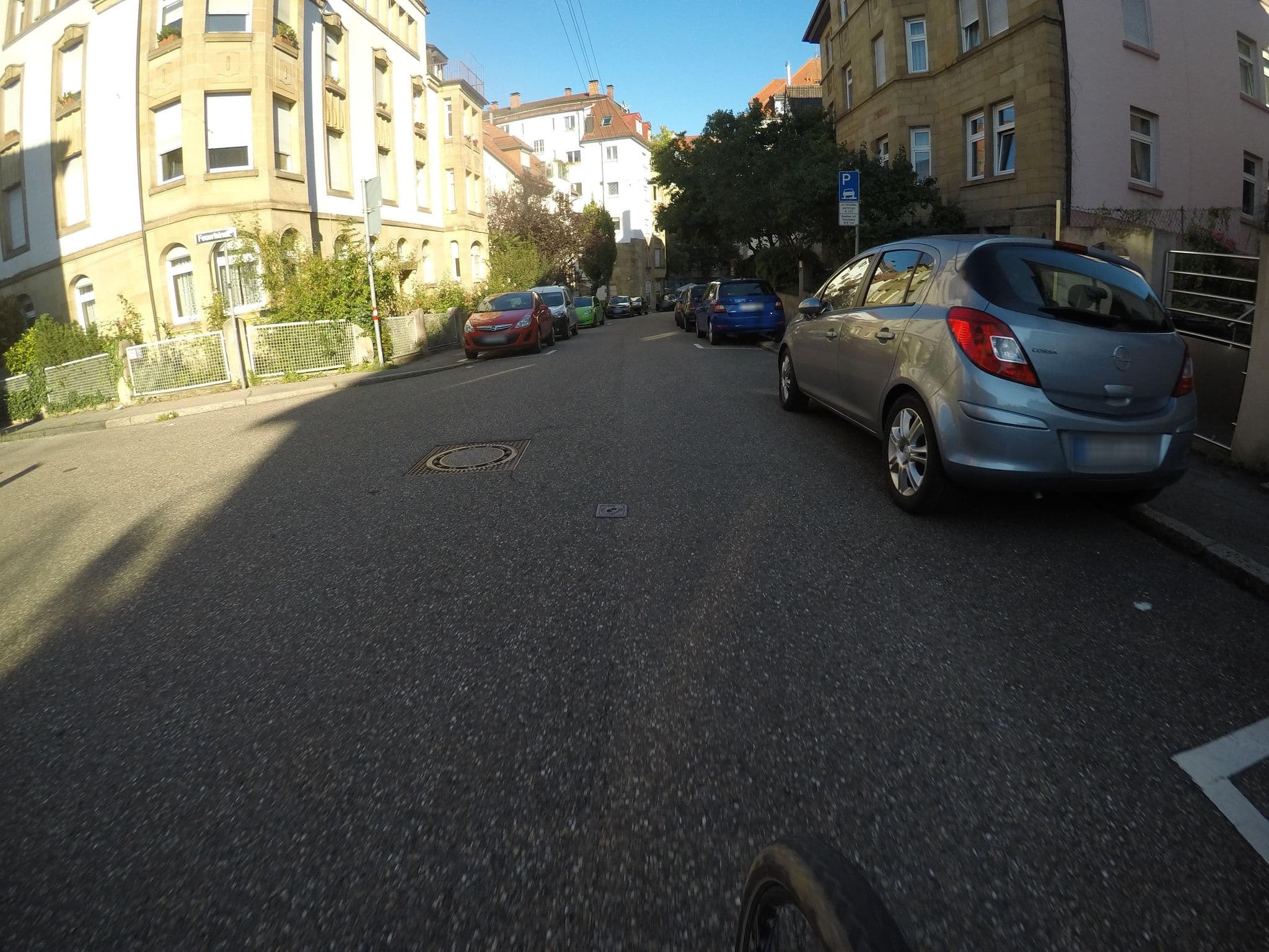 Street view near Garni Eckel Franz Gästehaus, Stuttgart — © mfa (CC BY-SA · Mapillary)