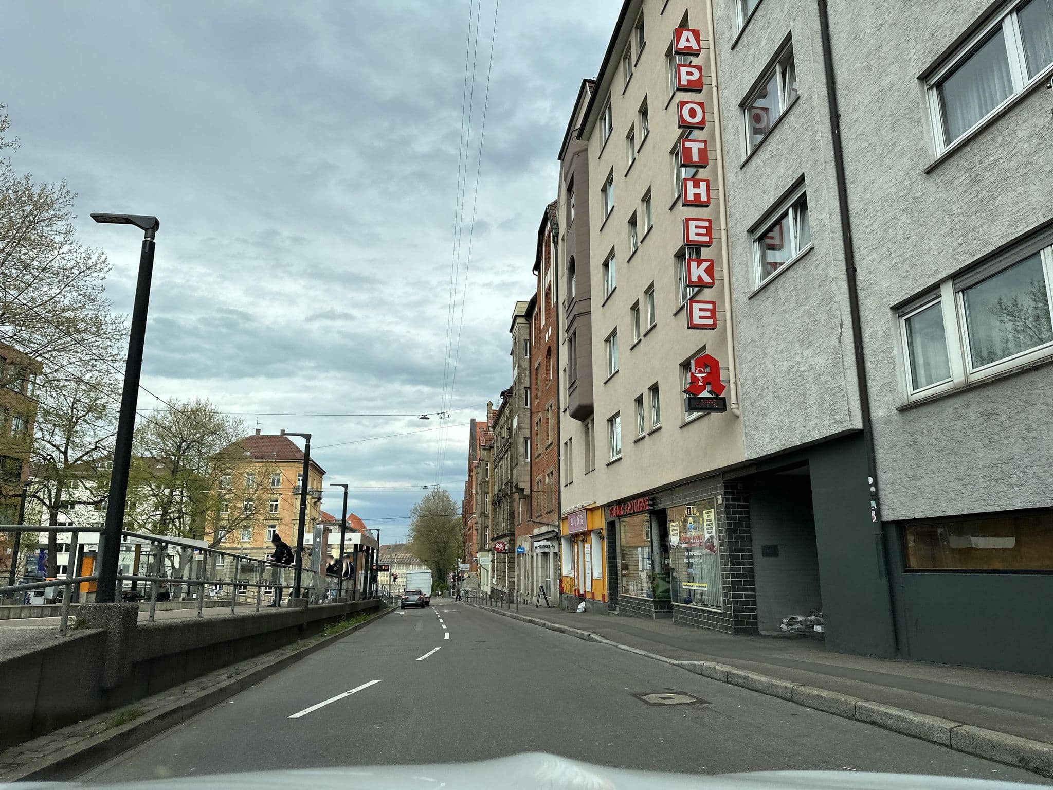 Street view near Ferienwohnung West, Stuttgart — © dapiang (CC BY-SA · Mapillary)