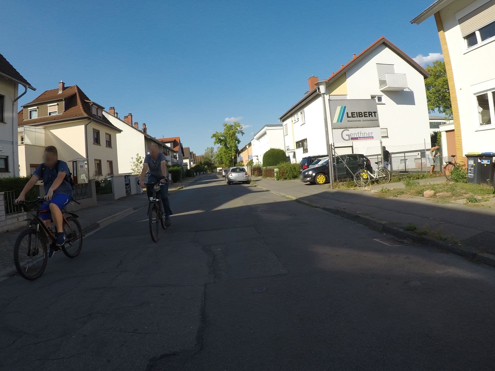Street view near B&B H&A, Heidelberg — © veloroute_hamburg (CC BY-SA · Mapillary)