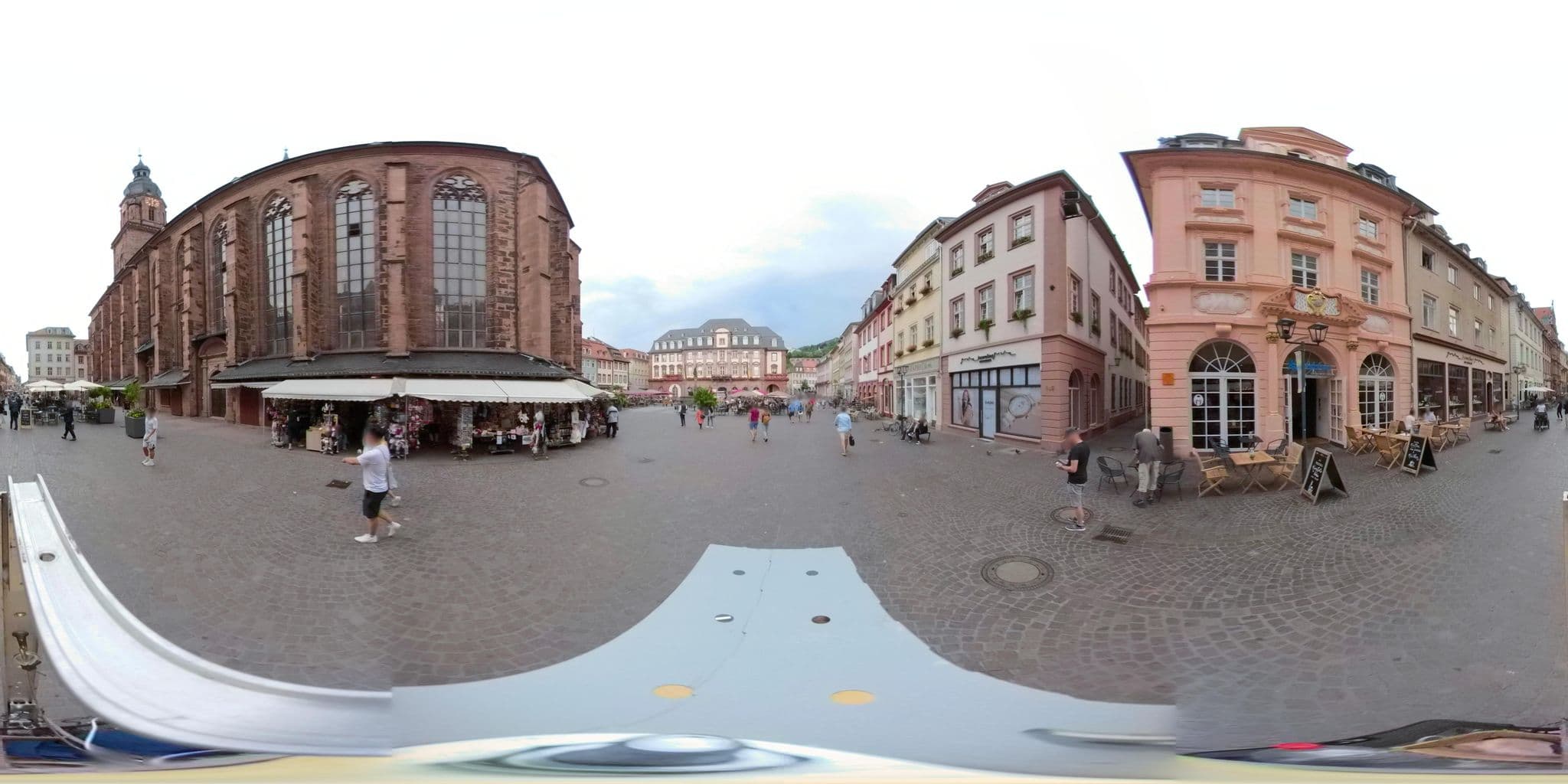 Street view near Boardinghouse Goethehaus, Heidelberg — © wegavision (CC BY-SA · Mapillary)