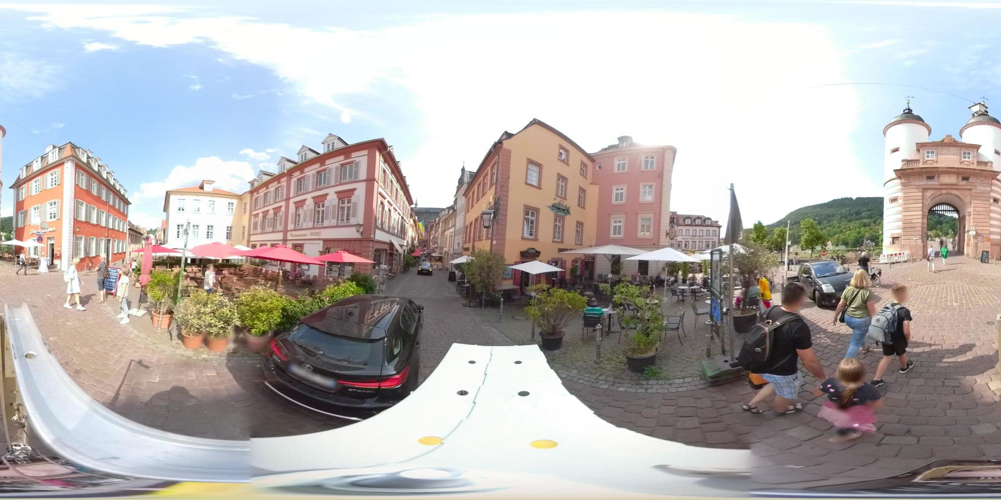 Street view near City Partner Hotel Holländer Hof, Heidelberg — © wegavision (CC BY-SA · Mapillary)