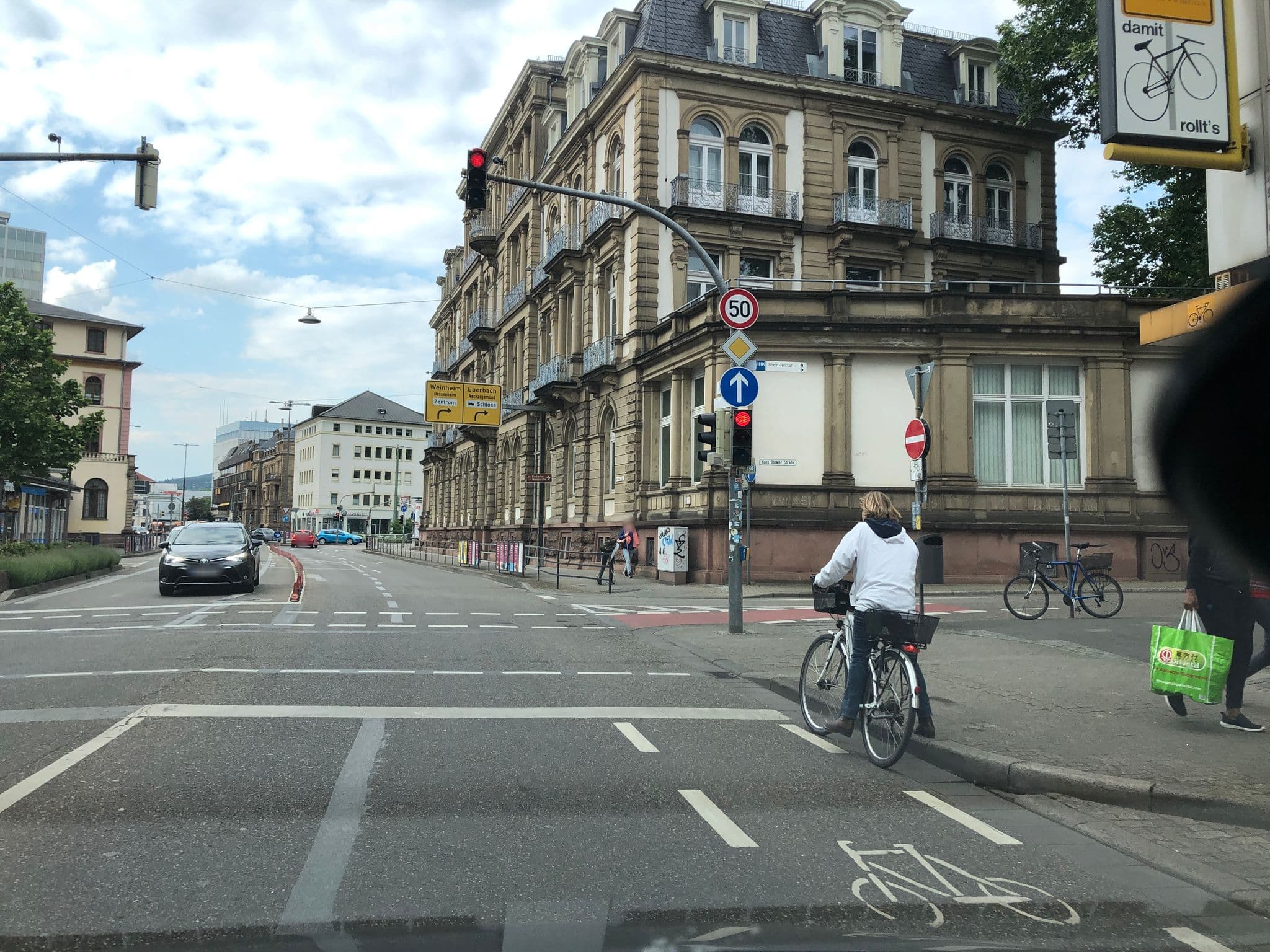Street view near Adria, Heidelberg — © knistertoni (CC BY-SA · Mapillary)