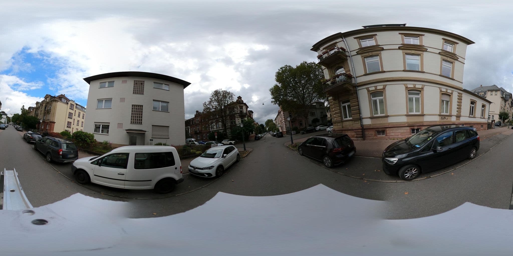 Street view near Villa in Italien GmbH, Heidelberg — © wegavision (CC BY-SA · Mapillary)