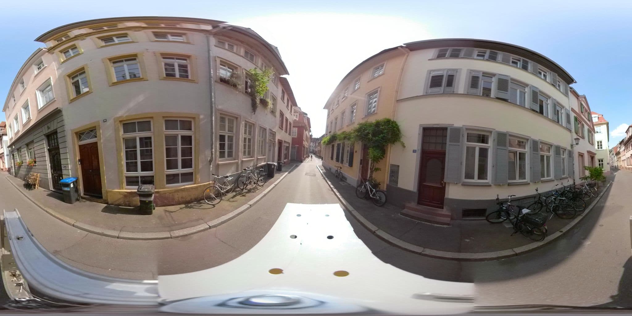 Street view near Pension Jeske, Heidelberg — © wegavision (CC BY-SA · Mapillary)