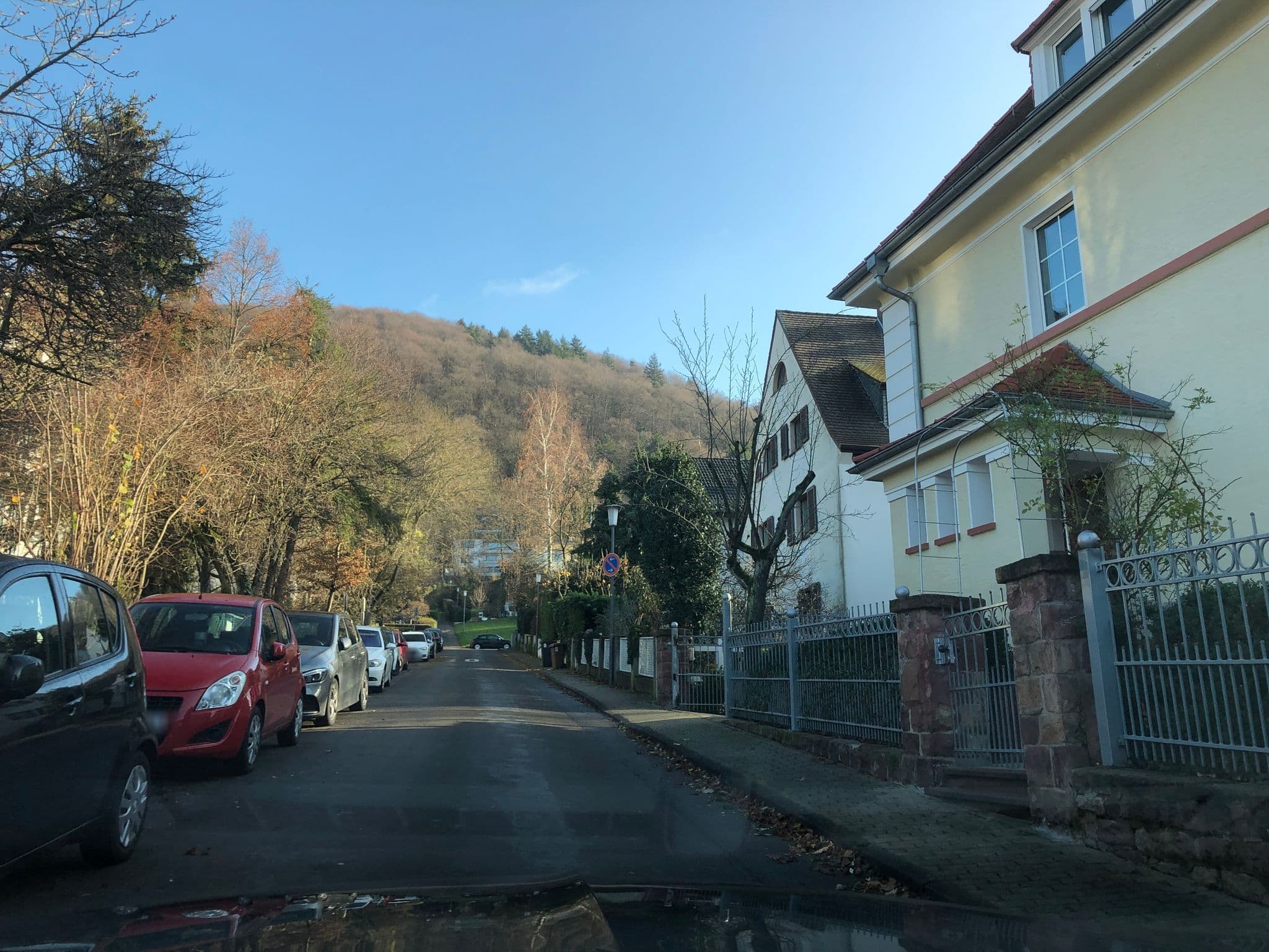 Street view near Hotel Diana, Heidelberg — © knistertoni (CC BY-SA · Mapillary)
