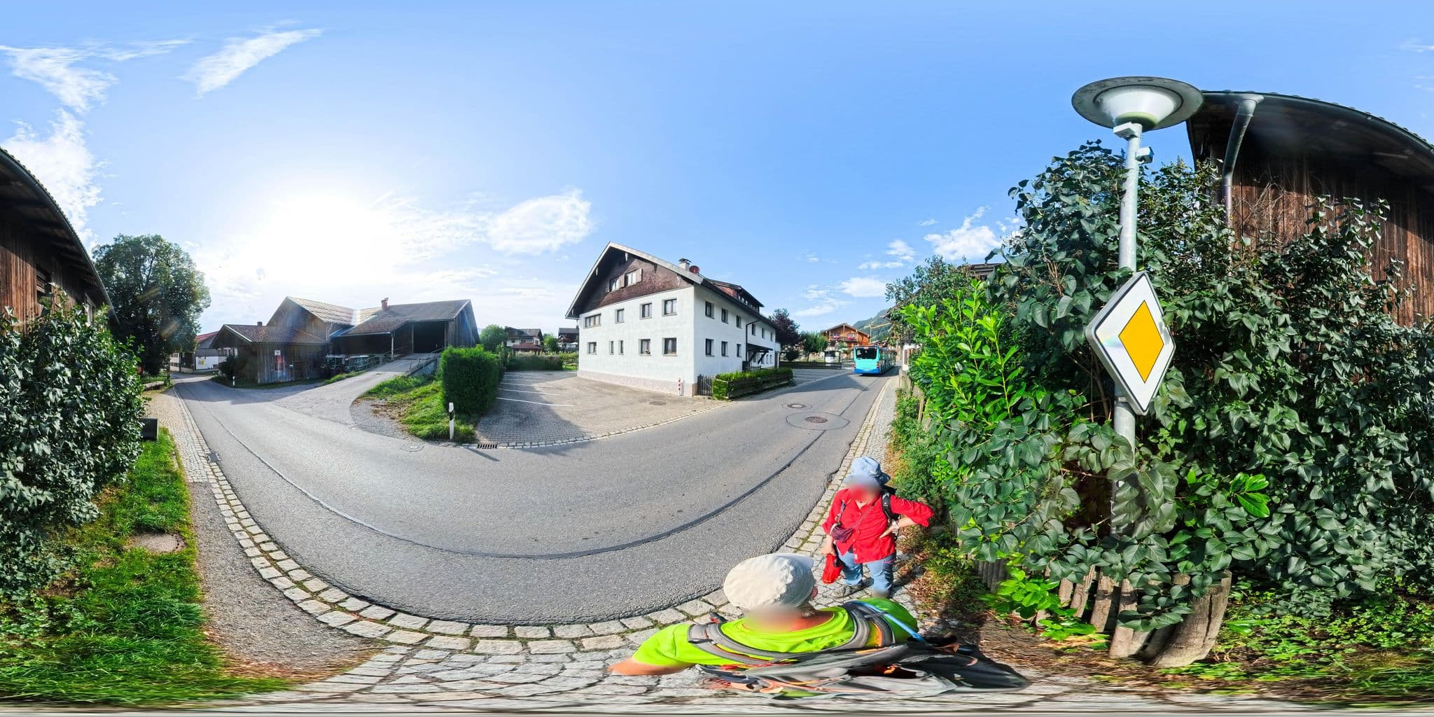 Street view near Margarete Mayer Ferienwohnungsvermietung, Oberstdorf — © Hol_Ger (CC BY-SA · Mapillary)