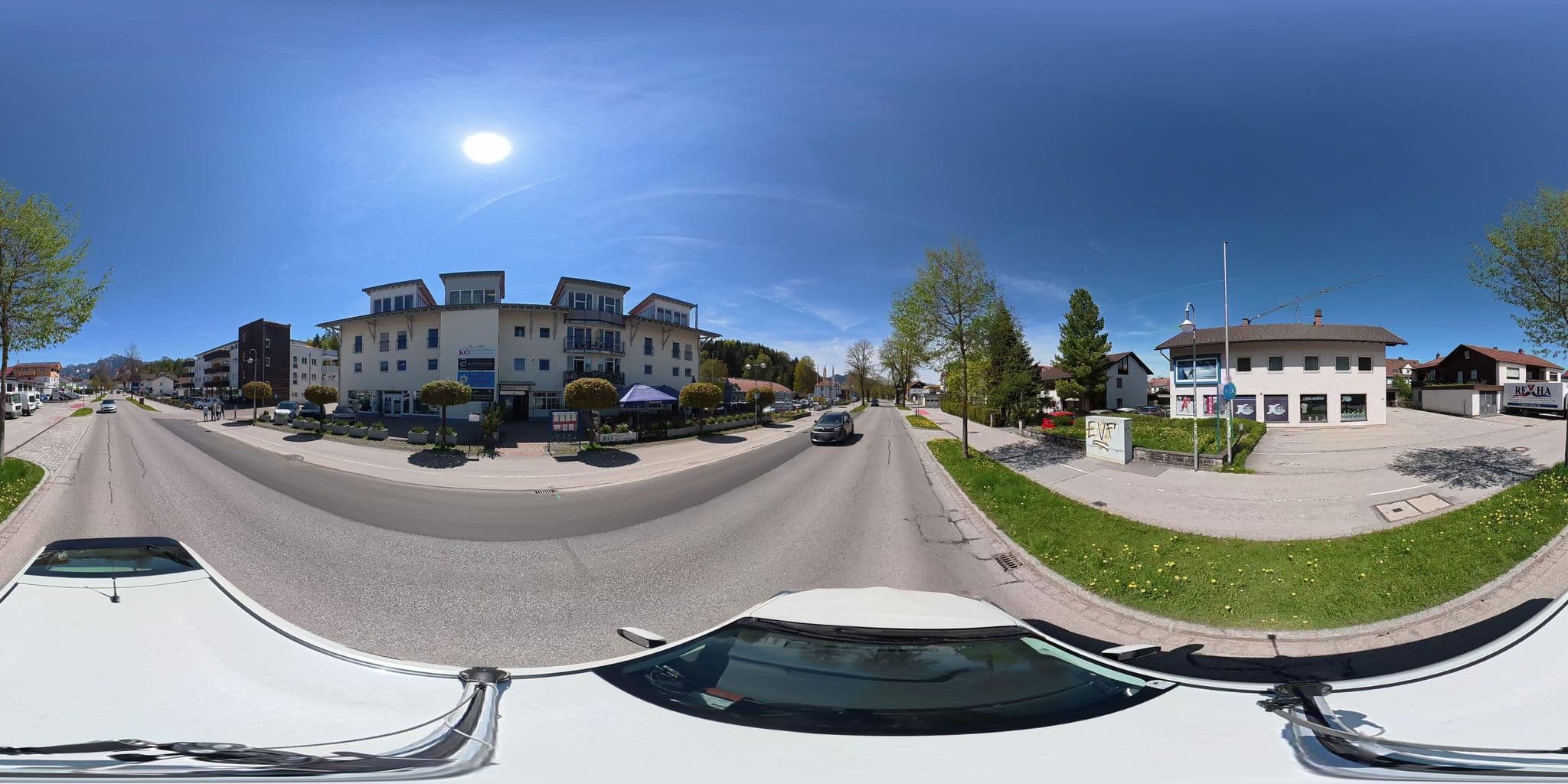 Street view near Motel Füssen im Allgäu, Füssen — © osmplus_org (CC BY-SA · Mapillary)