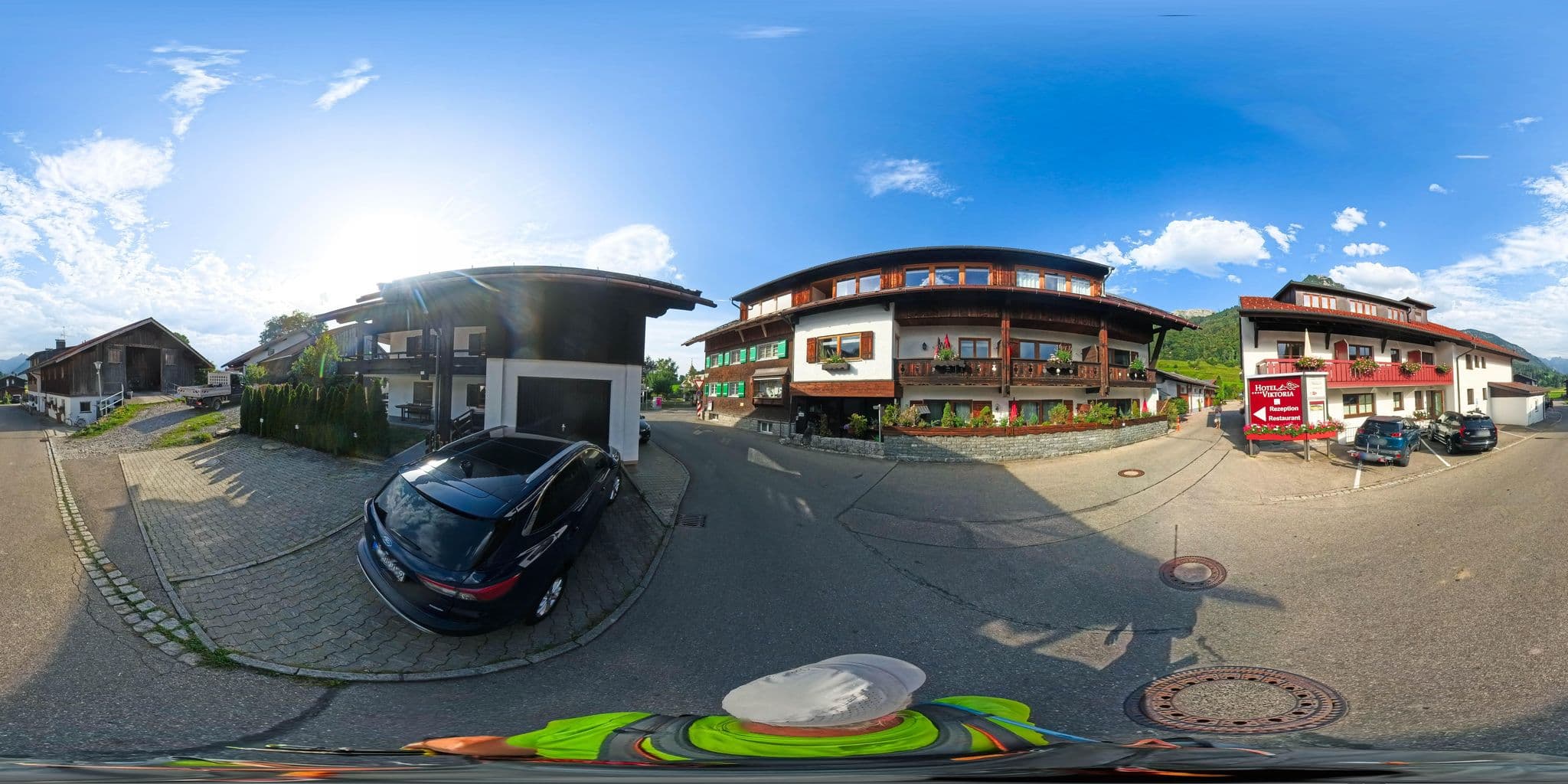Street view near Hotel Bergland, Oberstdorf — © Hol_Ger (CC BY-SA · Mapillary)