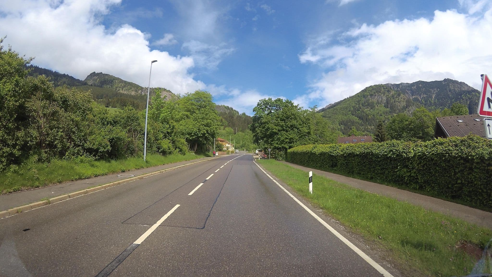 Street view near Landhaus Schenk, Sonthofen — © teddy73 (CC BY-SA · Mapillary)