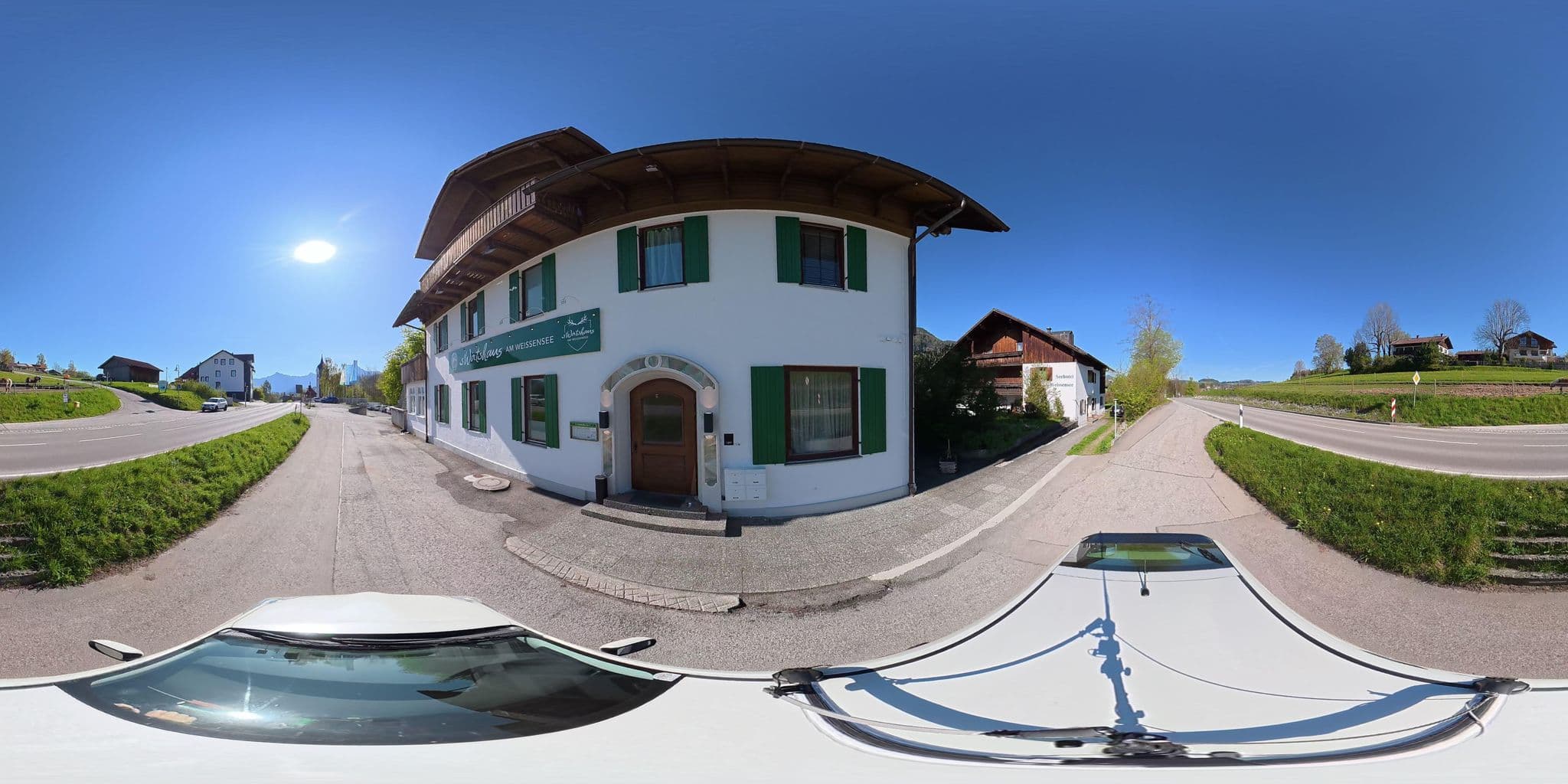 Street view near Seegasthof Weissensee, Hopferau — © osmplus_org (CC BY-SA · Mapillary)