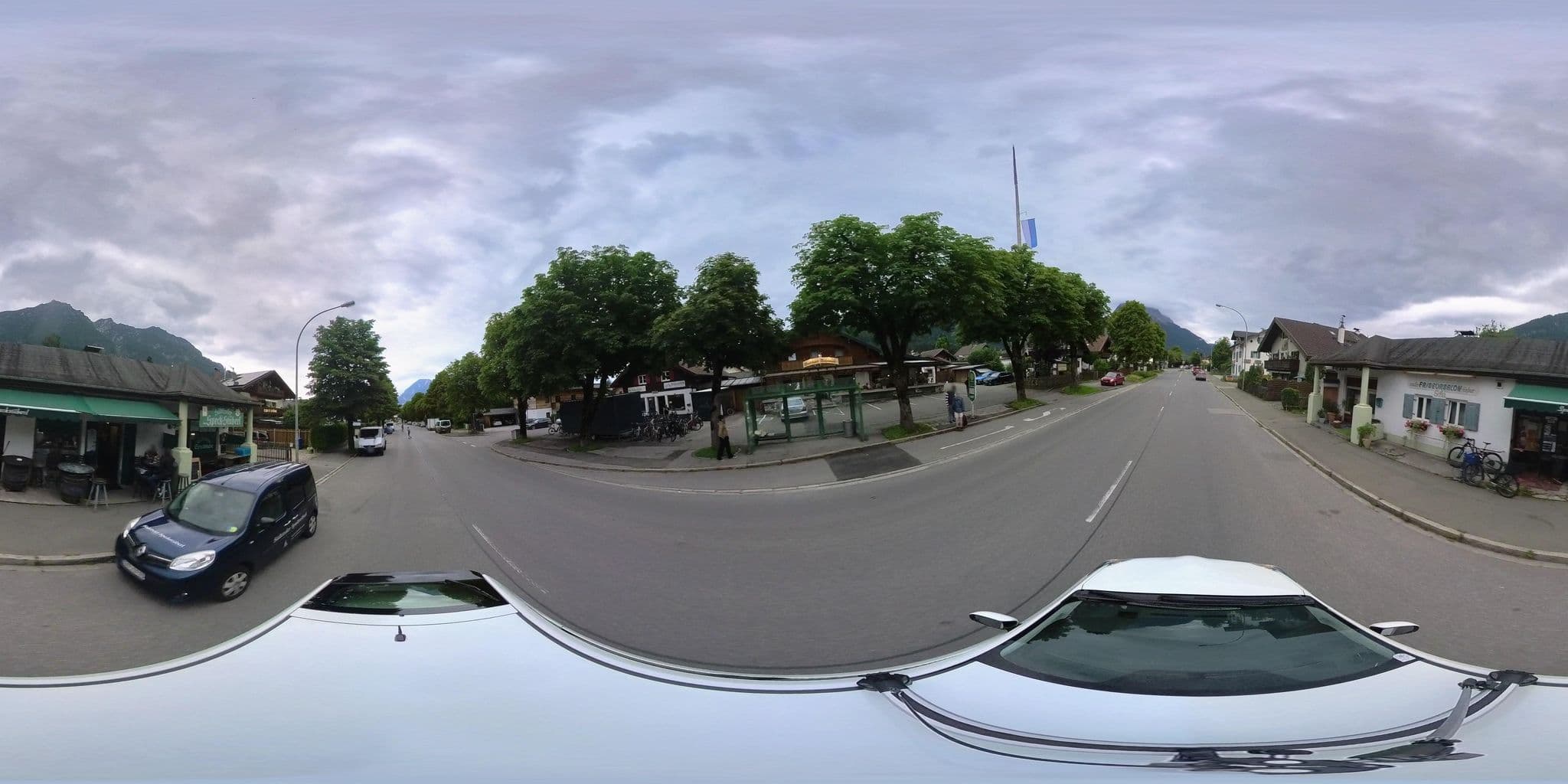 Street view near Zugspitze Street Apartment, Garmisch-Partenkirchen — © osmplus_org (CC BY-SA · Mapillary)